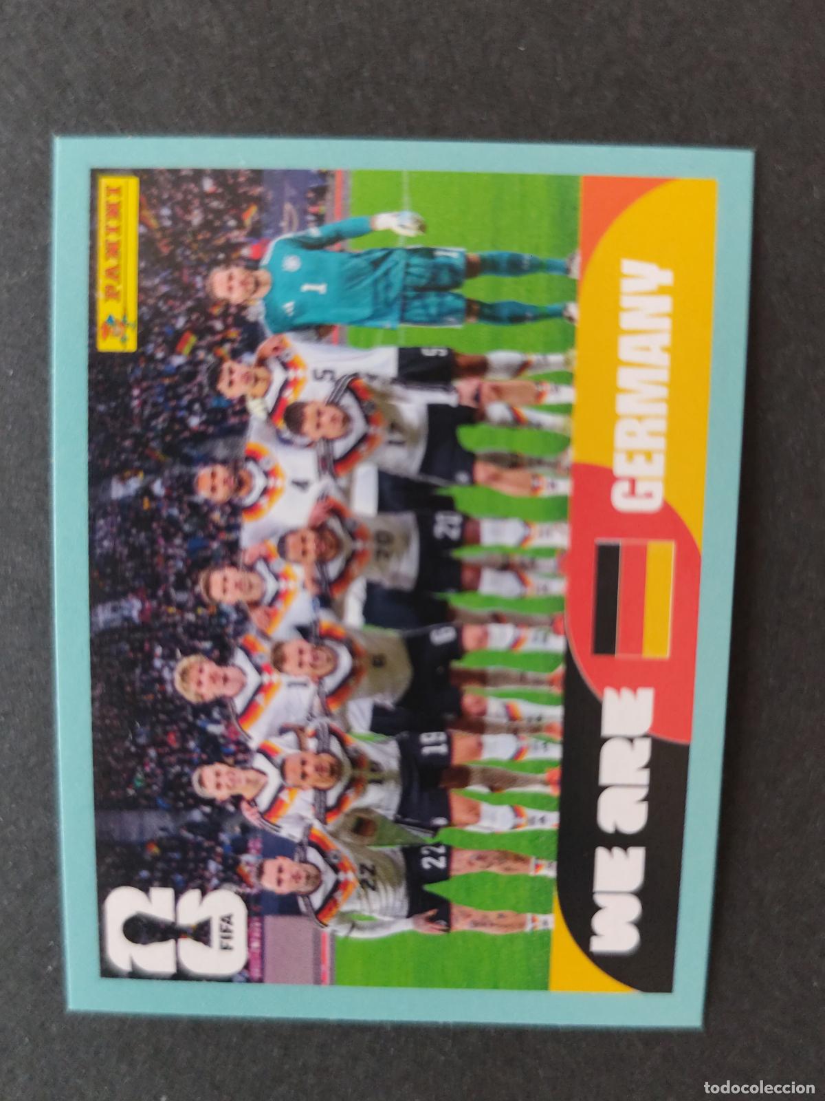 Cromos de Futebol: GER13 TEAM PHOTO EQUIPO 13 ALEMANIA MUNDIAL FIFA WORLD CUP 2026 STICKER PANINI SIN PEGAR