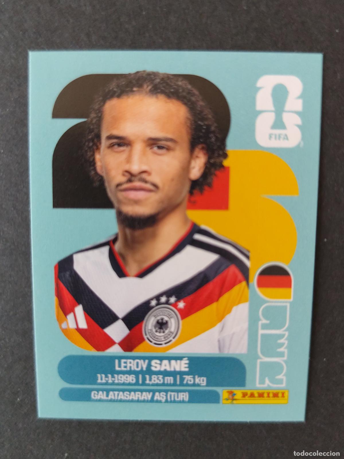 Cromos de Futebol: GER18 LEROY SAN&Eacute; 18 ALEMANIA MUNDIAL FIFA WORLD CUP 2026 STICKER PANINI SIN PEGAR