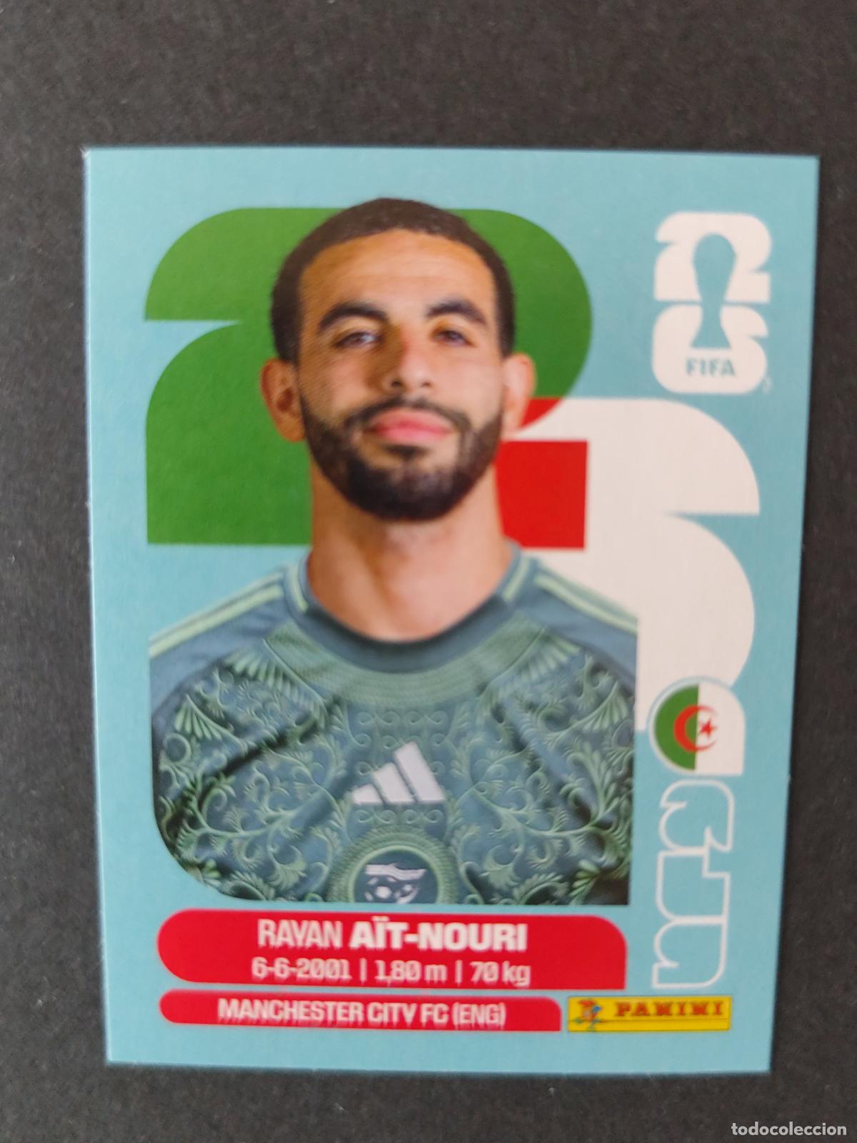 Cromos de Futebol: ALG5 RAYAN A&Iuml;T-NOURI 5 ARGELIA MUNDIAL FIFA WORLD CUP 2026 STICKER PANINI SIN PEGAR