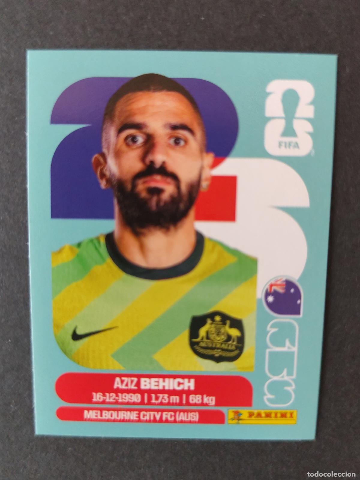 Cromos de Futebol: AUS7 AZIZ BEHICH 7 AUSTRALIA MUNDIAL FIFA WORLD CUP 2026 STICKER PANINI SIN PEGAR