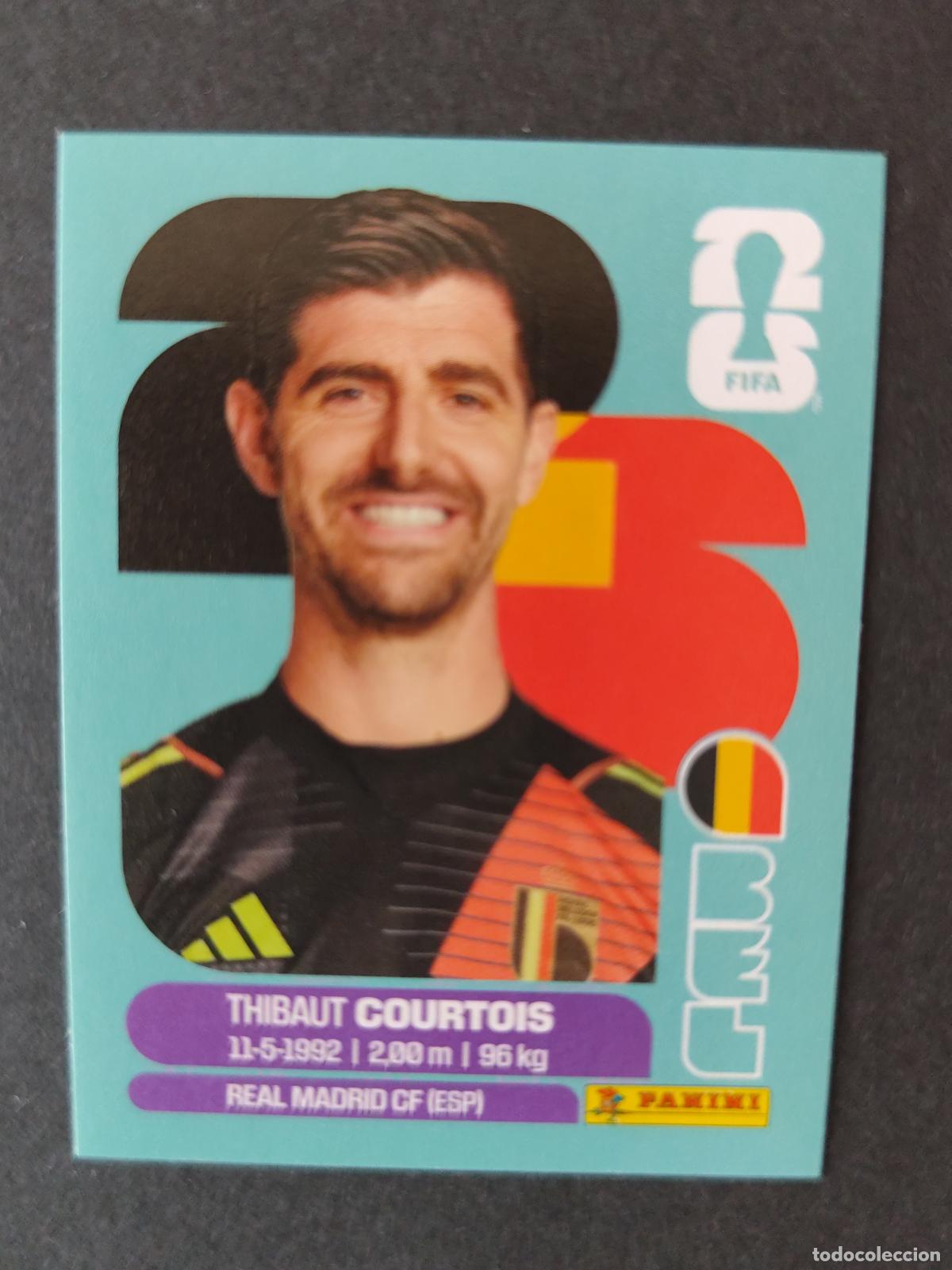 Fu&szlig;ball-Sticker: BEL2 THIBAUT COURTOIS 2 B&Eacute;LGICA MUNDIAL FIFA WORLD CUP 2026 STICKER PANINI SIN PEGAR