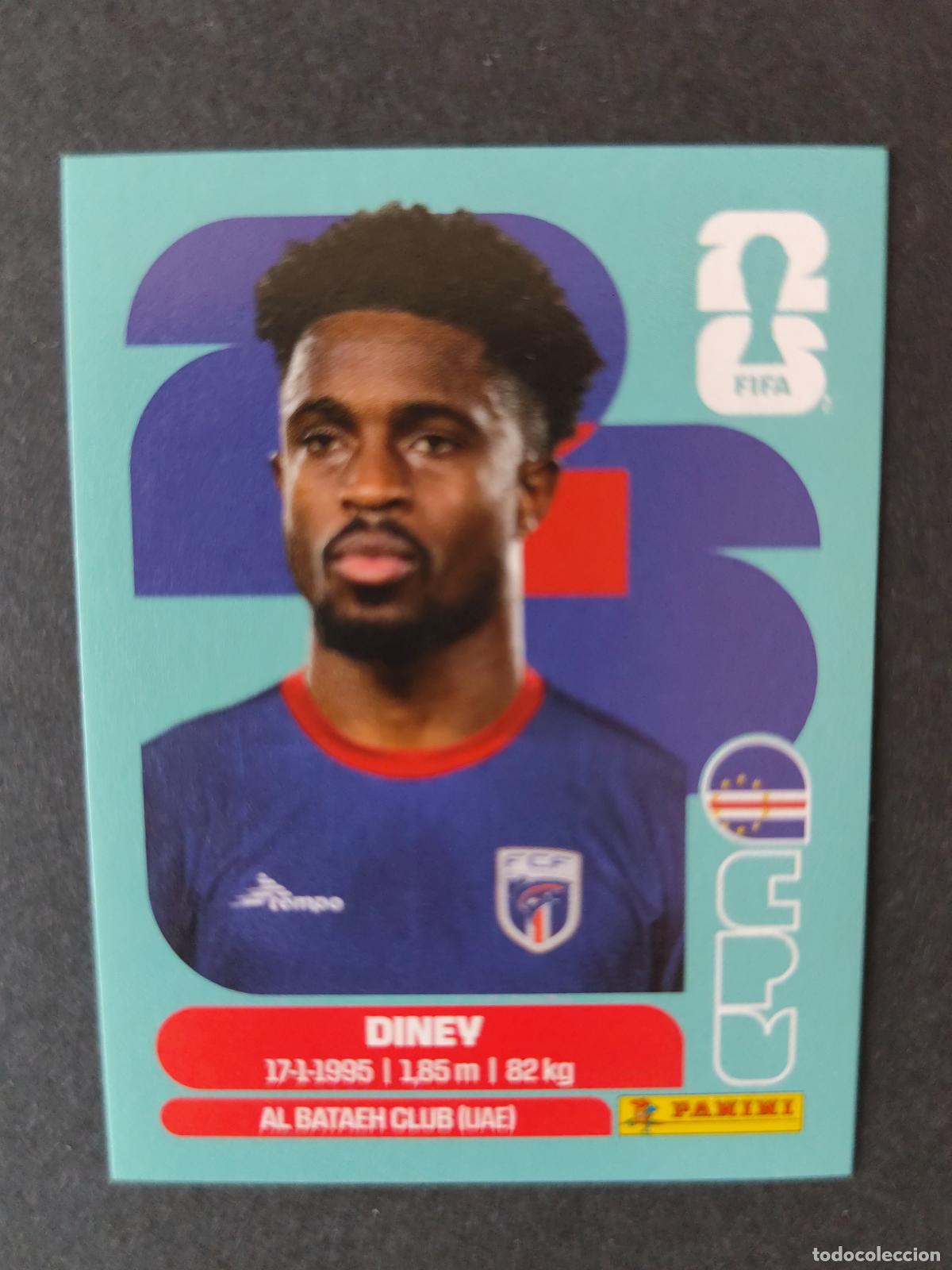 Cartes &agrave; collectionner de Football: CPV5 DINEY 5 CABO VERDE MUNDIAL FIFA WORLD CUP 2026 STICKER PANINI SIN PEGAR
