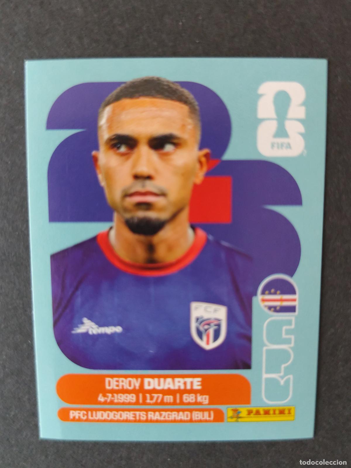 Cartes &agrave; collectionner de Football: CPV14 DEROY DUARTE 14 CABO VERDE MUNDIAL FIFA WORLD CUP 2026 STICKER PANINI SIN PEGAR
