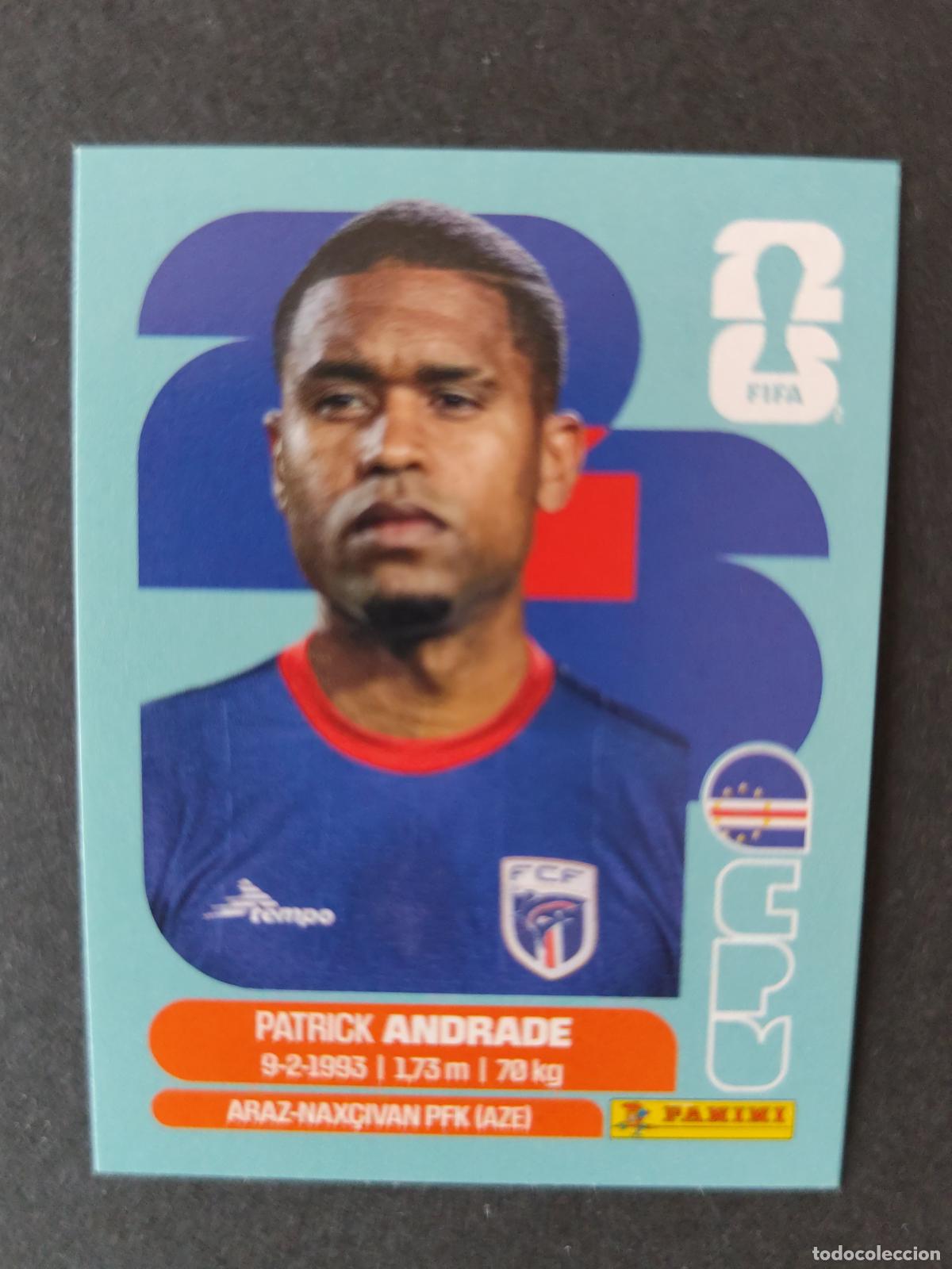 Figurine di Calcio: CPV11 PATRICK ANDRADE 11 CABO VERDE MUNDIAL FIFA WORLD CUP 2026 STICKER PANINI SIN PEGAR