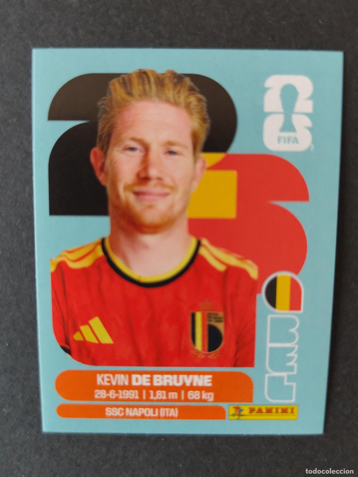Figurine di Calcio: BEL15 KEVIN DE BRUYNE 15 B&Eacute;LGICA MUNDIAL FIFA WORLD CUP 2026 STICKER PANINI SIN PEGAR