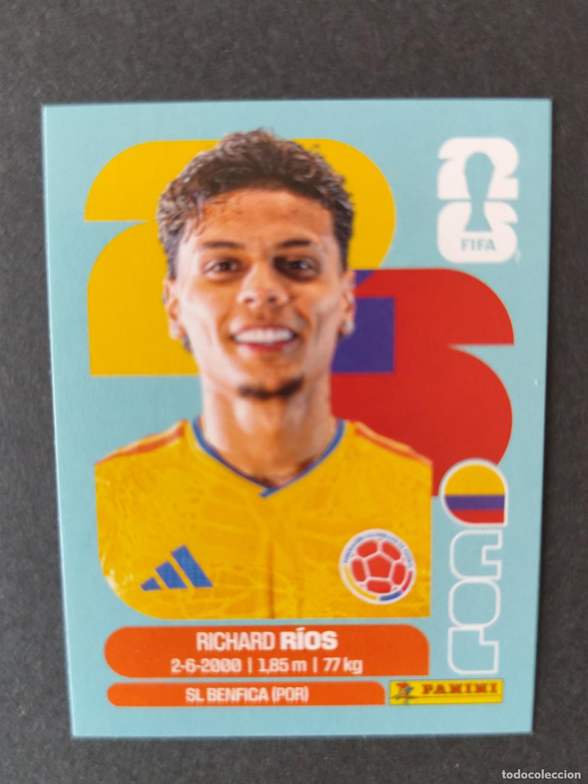 Figurine di Calcio: COL12 RICHARD R&Iacute;OS 12 COLOMBIA MUNDIAL FIFA WORLD CUP 2026 STICKER PANINI SIN PEGAR