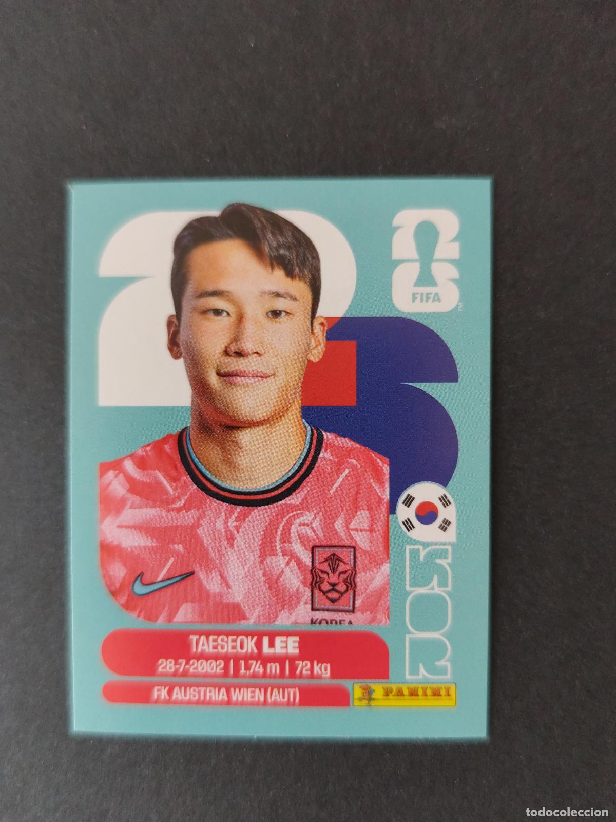 Football Stickers: KOR8 TAE-SEOK LEE 8 COREA DEL SUR MUNDIAL FIFA WORLD CUP 2026 STICKER PANINI SIN PEGAR