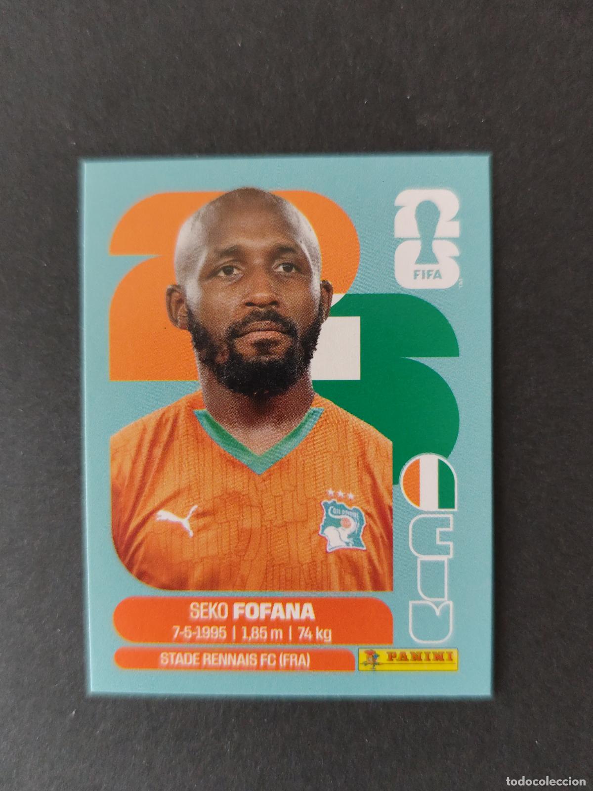 Football Stickers: CIV11 SEKO FOFANA 11 COSTA DE MARFIL MUNDIAL FIFA WORLD CUP 2026 STICKER PANINI SIN PEGAR