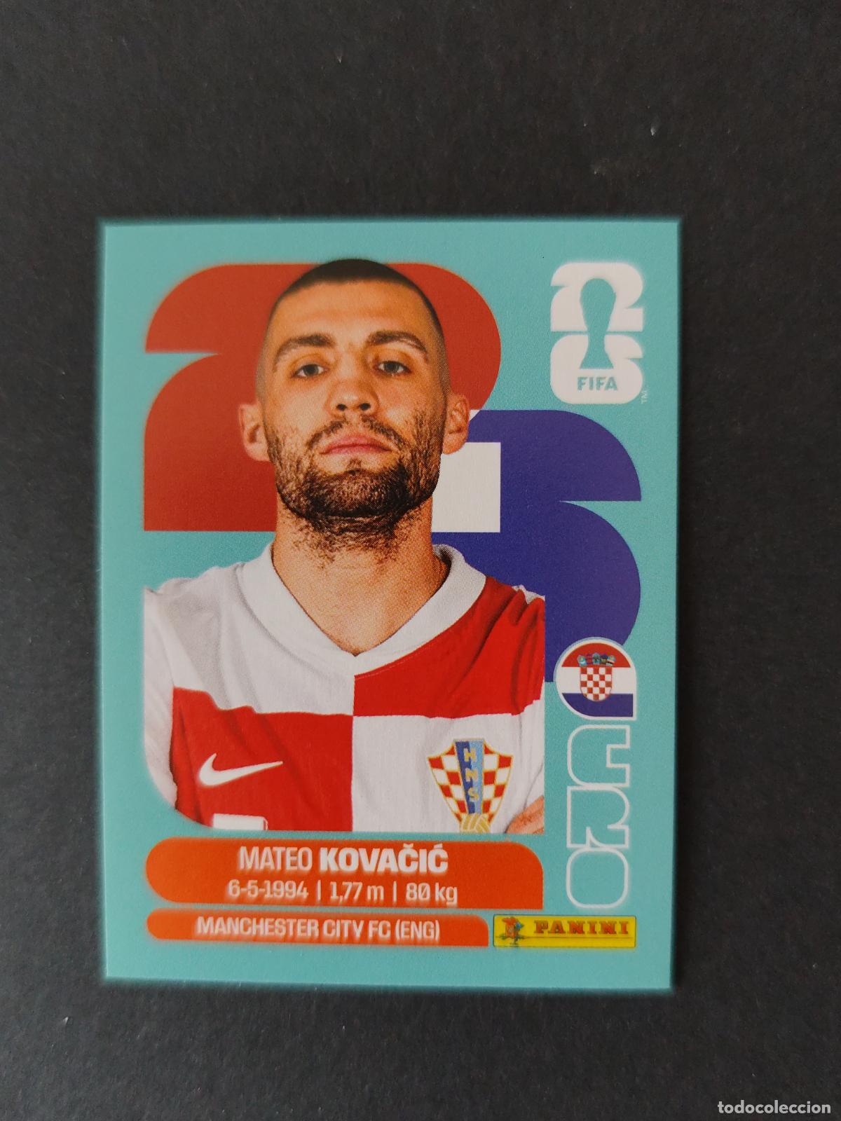 Cartes &agrave; collectionner de Football: CRO10 MATEO KOVAČIĆ 10 CROACIA MUNDIAL FIFA WORLD CUP 2026 STICKER PANINI SIN PEGAR