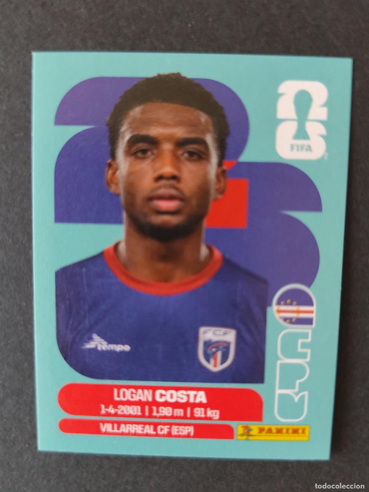 Cartes &agrave; collectionner de Football: CPV3 LOGAN COSTA 3 CABO VERDE MUNDIAL FIFA WORLD CUP 2026 STICKER PANINI SIN PEGAR