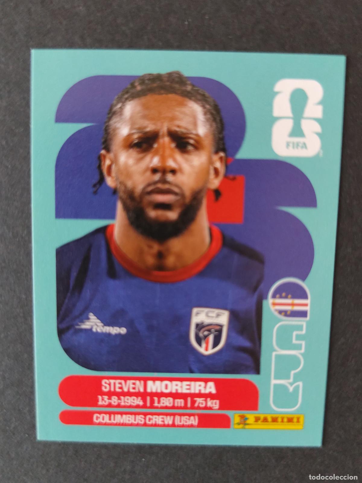 Cartes &agrave; collectionner de Football: CPV6 STEVEN MOREIRA 6 CABO VERDE MUNDIAL FIFA WORLD CUP 2026 STICKER PANINI SIN PEGAR