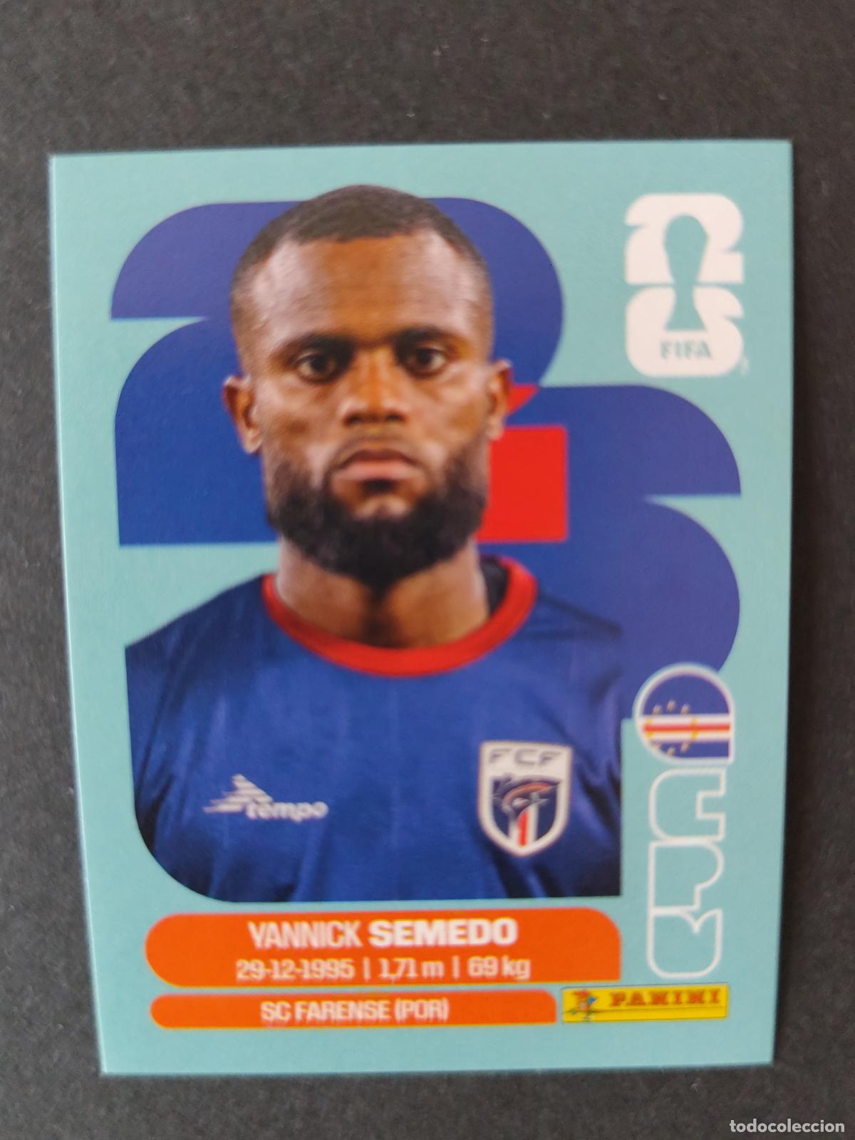 Cartes &agrave; collectionner de Football: CPV9 YANNICK SEMEDO 9 CABO VERDE MUNDIAL FIFA WORLD CUP 2026 STICKER PANINI SIN PEGAR