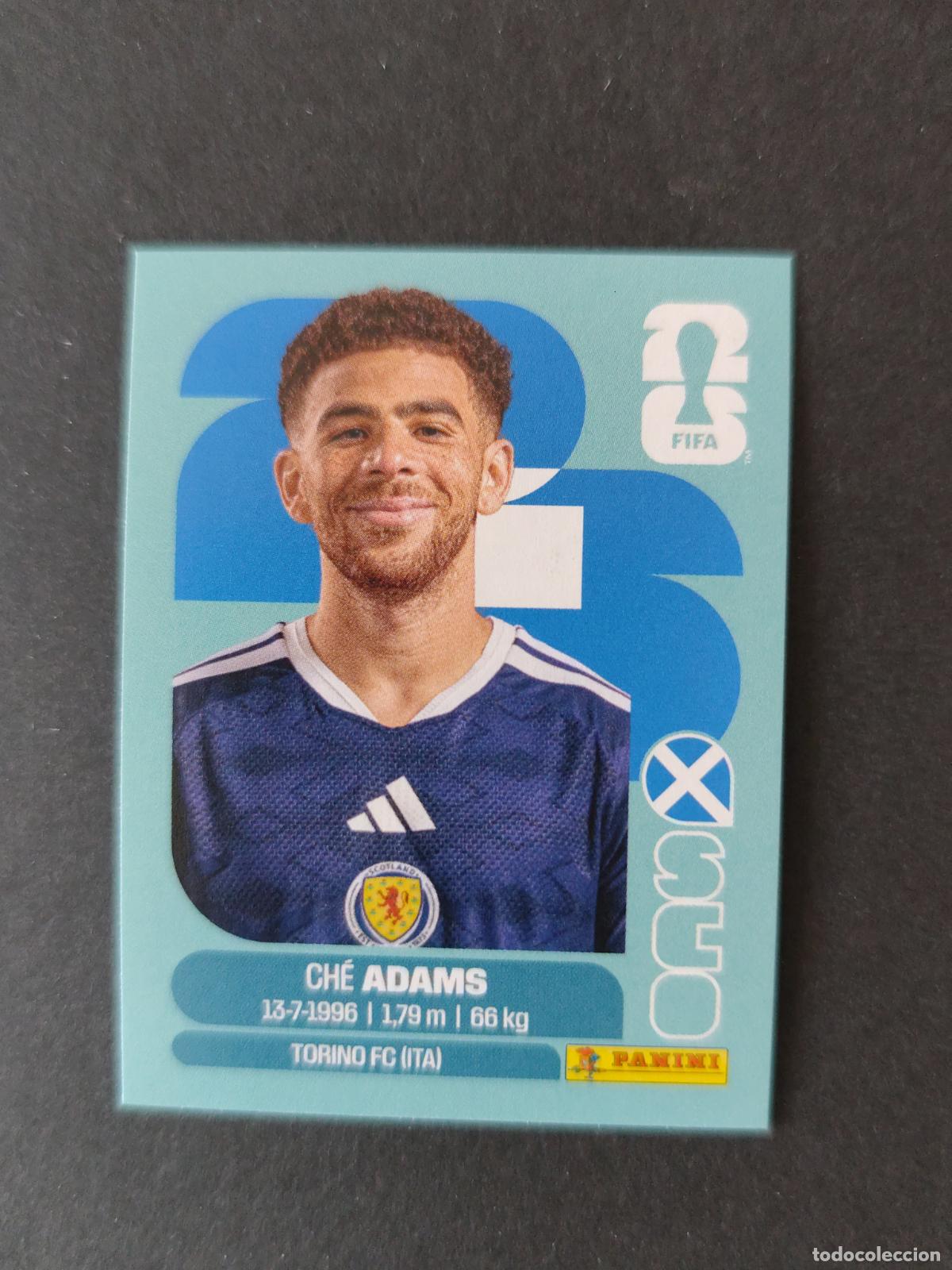 Cartes &agrave; collectionner de Football: SCO19 CHE ADAMS 19 ESCOCIA MUNDIAL FIFA WORLD CUP 2026 STICKER PANINI SIN PEGAR