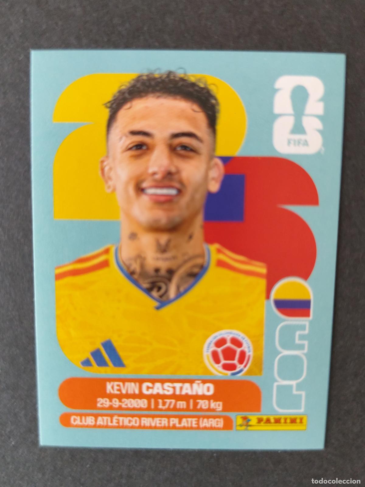 Cartes &agrave; collectionner de Football: COL11 KEVIN CASTA&Ntilde;O 11 COLOMBIA MUNDIAL FIFA WORLD CUP 2026 STICKER PANINI SIN PEGAR