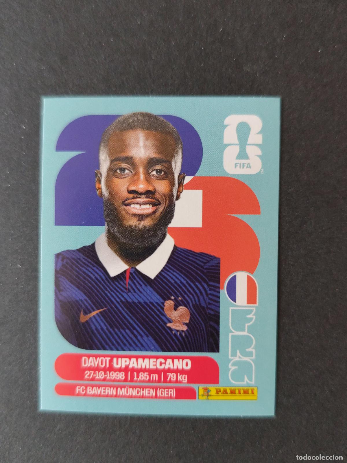 Cartes &agrave; collectionner de Football: FRA7 DAYOT UPAMECANO 7 FRANCIA MUNDIAL FIFA WORLD CUP 2026 STICKER PANINI SIN PEGAR
