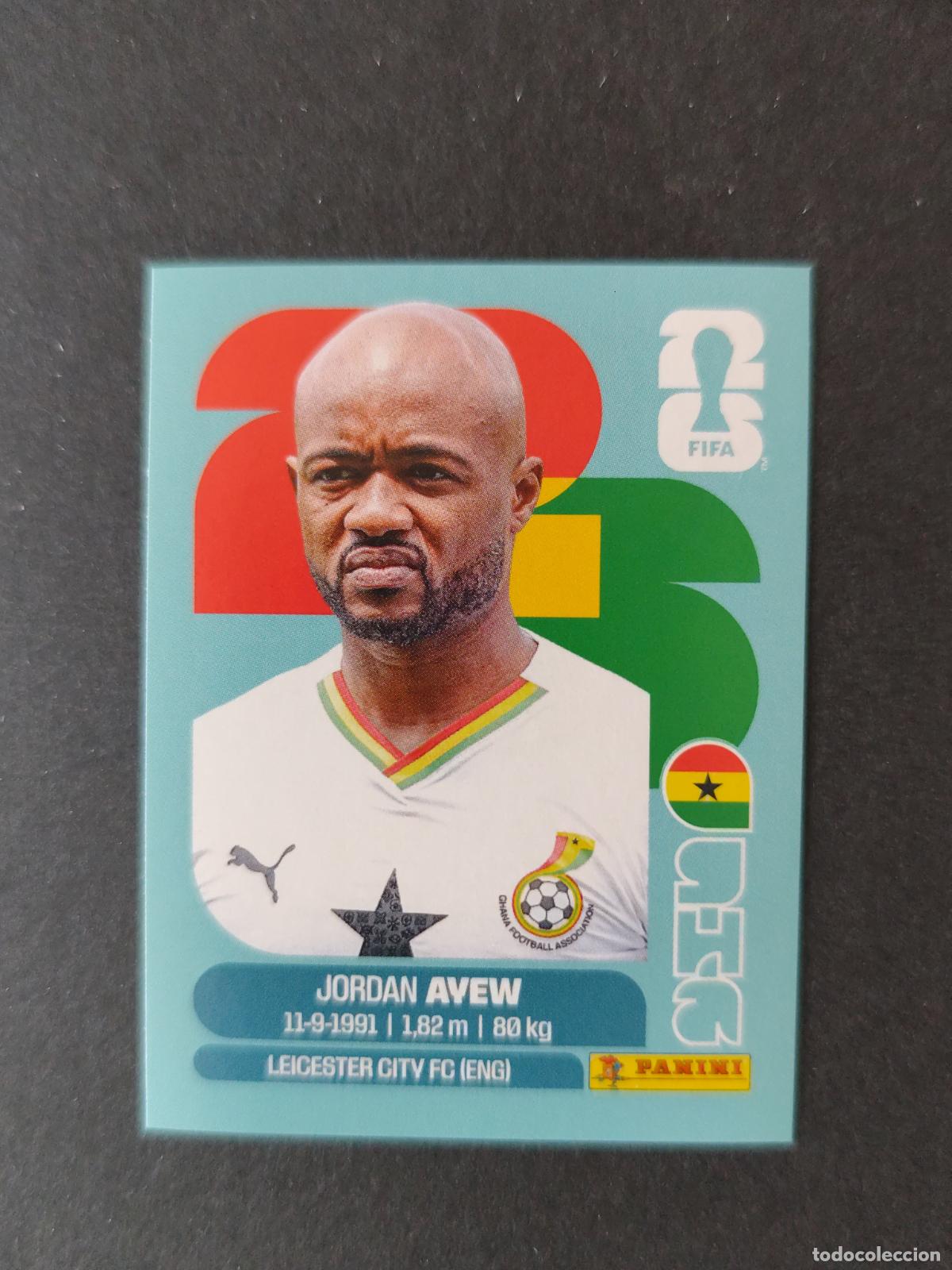 Cartes &agrave; collectionner de Football: GHA16 JORDAN AYEW 16 GHANA MUNDIAL FIFA WORLD CUP 2026 STICKER PANINI SIN PEGAR