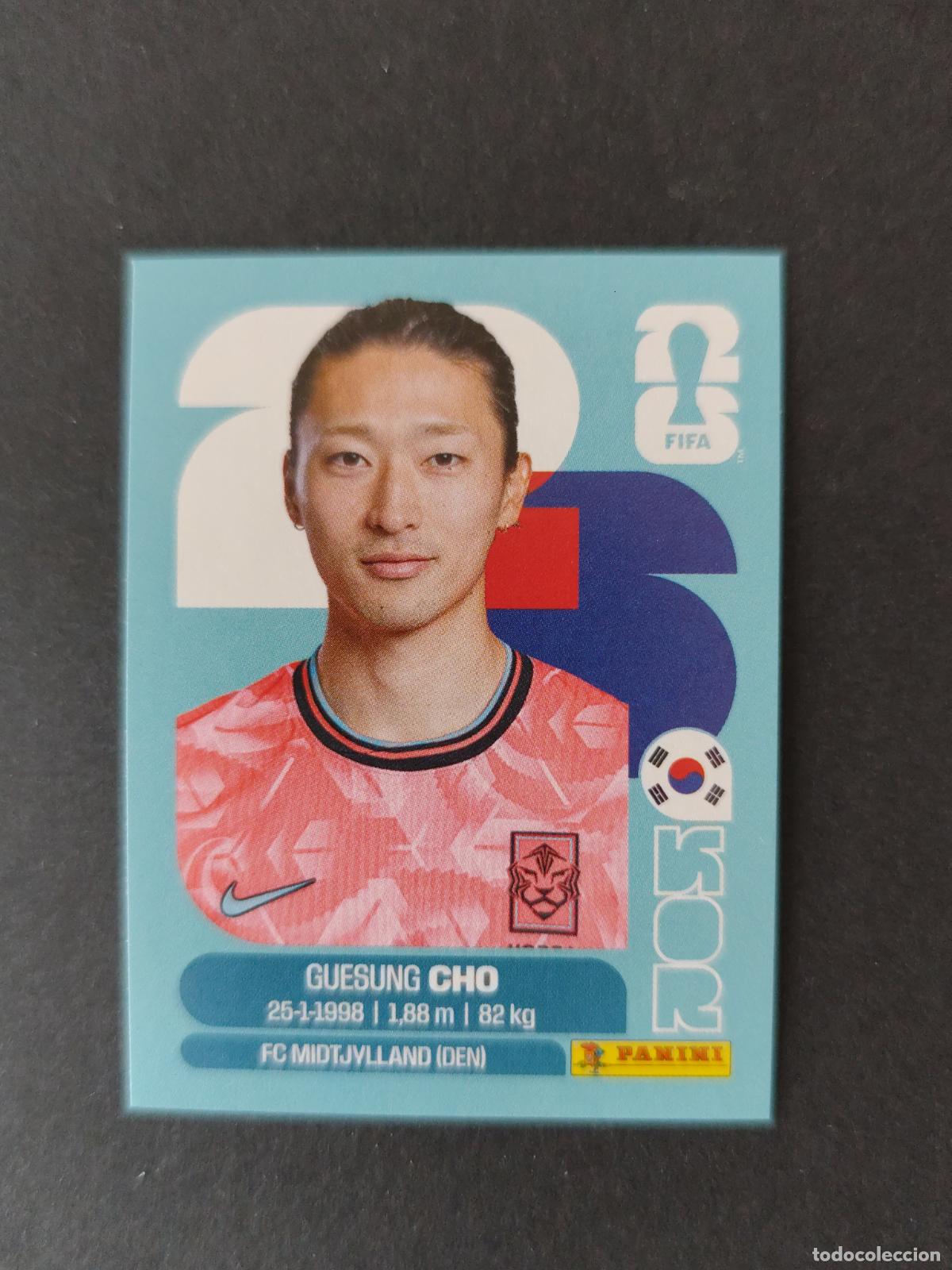 Fu&szlig;ball-Sticker: KOR17 GUE-SUNG CHO 17 COREA DEL SUR MUNDIAL FIFA WORLD CUP 2026 STICKER PANINI SIN PEGAR