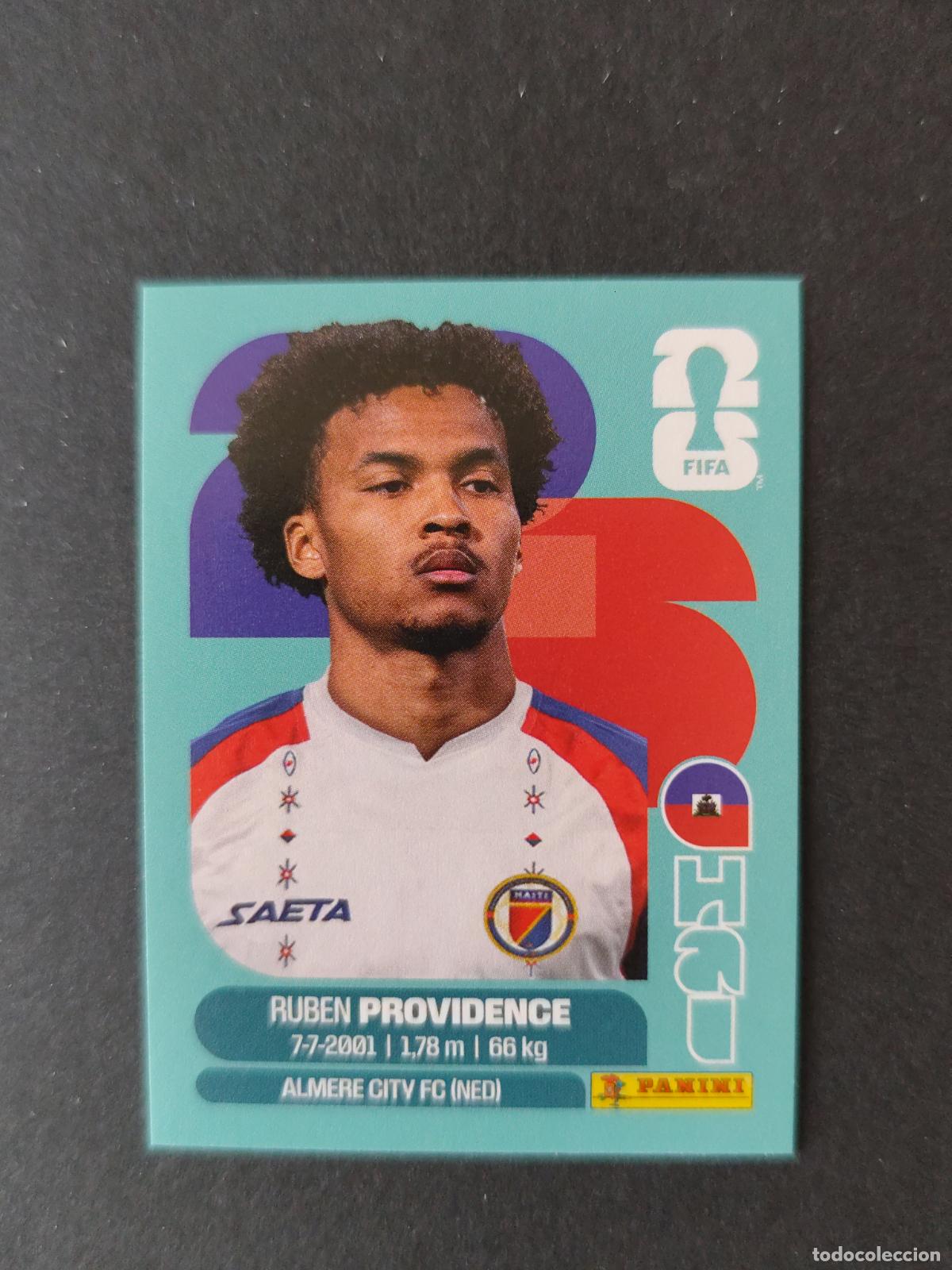 Fu&szlig;ball-Sticker: HAI17 RUBEN PROVIDENCE 17 HAIT&Iacute; MUNDIAL FIFA WORLD CUP 2026 STICKER PANINI SIN PEGAR