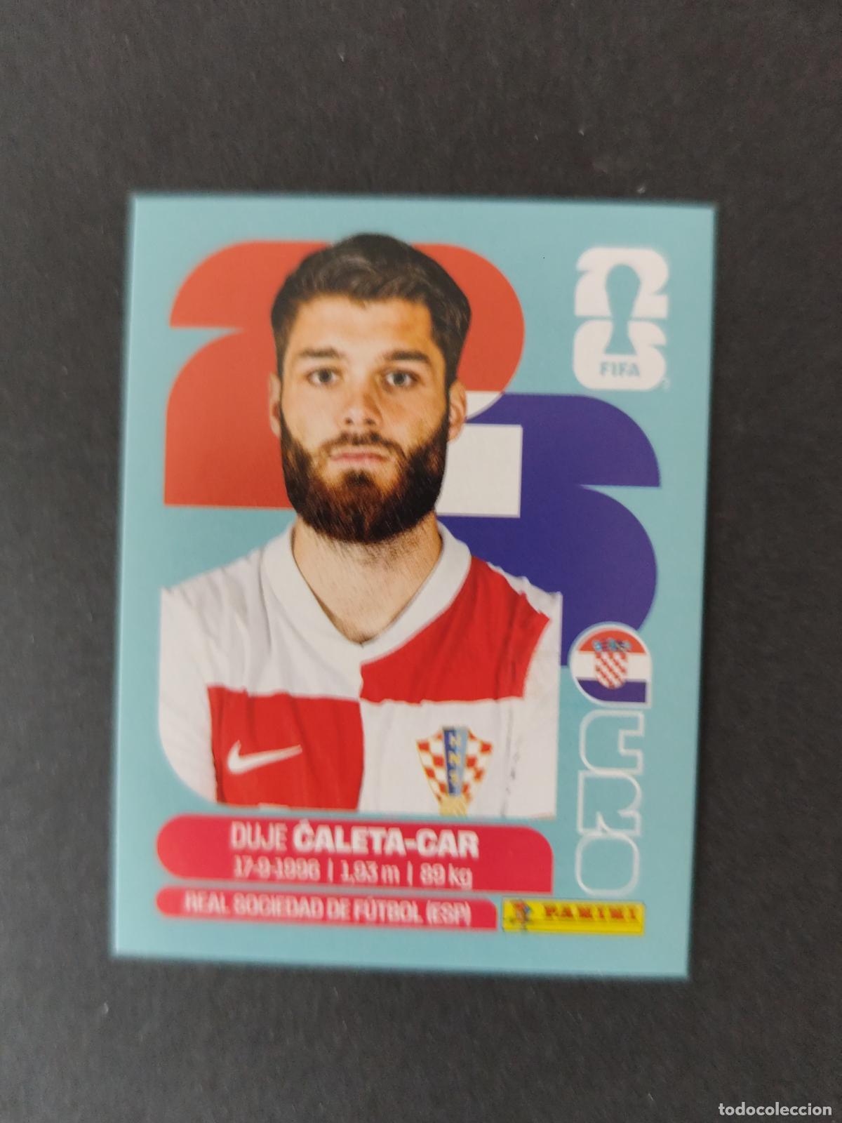 Cartes &agrave; collectionner de Football: CRO3 DUJE ĆALETA-CAR 3 CROACIA MUNDIAL FIFA WORLD CUP 2026 STICKER PANINI SIN PEGAR