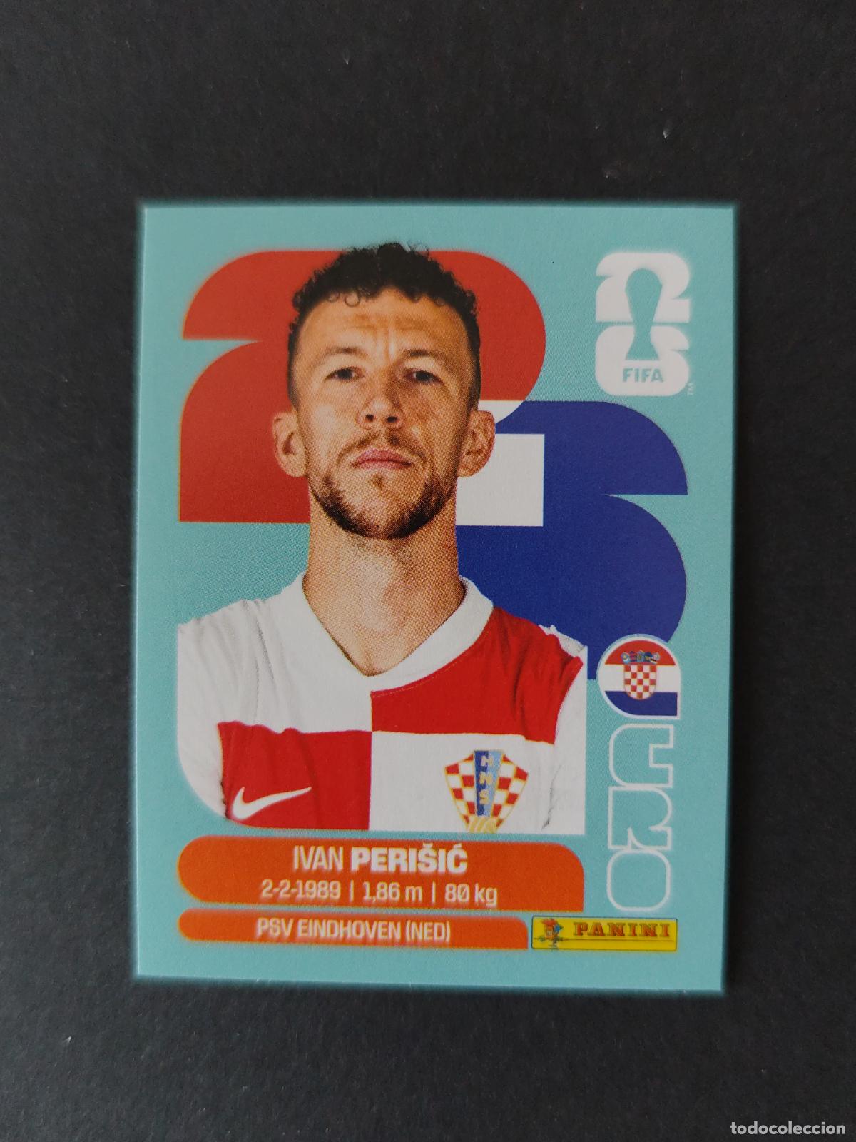 Cartes &agrave; collectionner de Football: CRO16 IVAN PERI&Scaron;IĆ 16 CROACIA MUNDIAL FIFA WORLD CUP 2026 STICKER PANINI SIN PEGAR