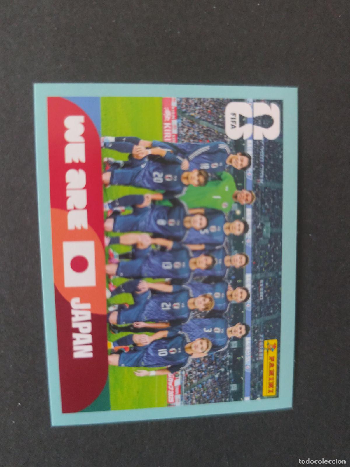 Cartes &agrave; collectionner de Football: JPN13 TEAM PHOTO EQUIPO 13 JAP&Oacute;N MUNDIAL FIFA WORLD CUP 2026 STICKER PANINI SIN PEGAR