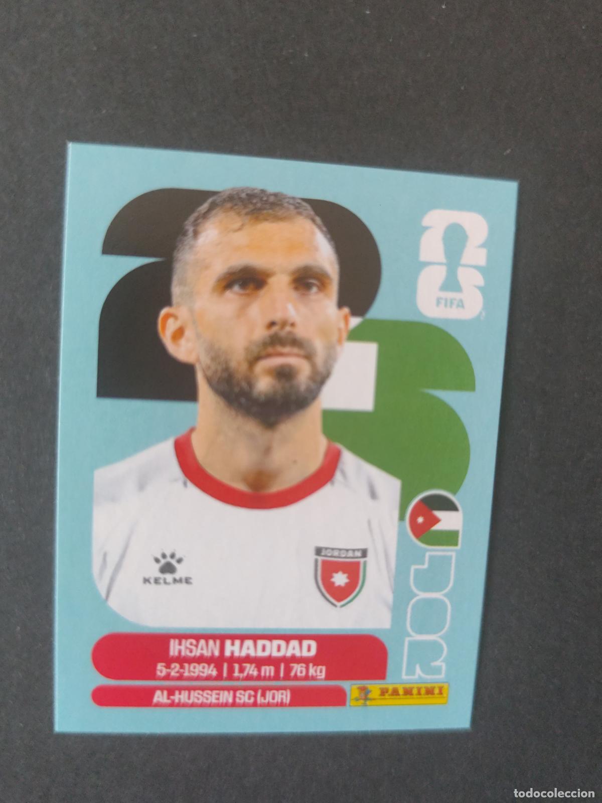 Fu&szlig;ball-Sticker: JOR3 IHSAN HADDAD 3 JORDANIA MUNDIAL FIFA WORLD CUP 2026 STICKER PANINI SIN PEGAR