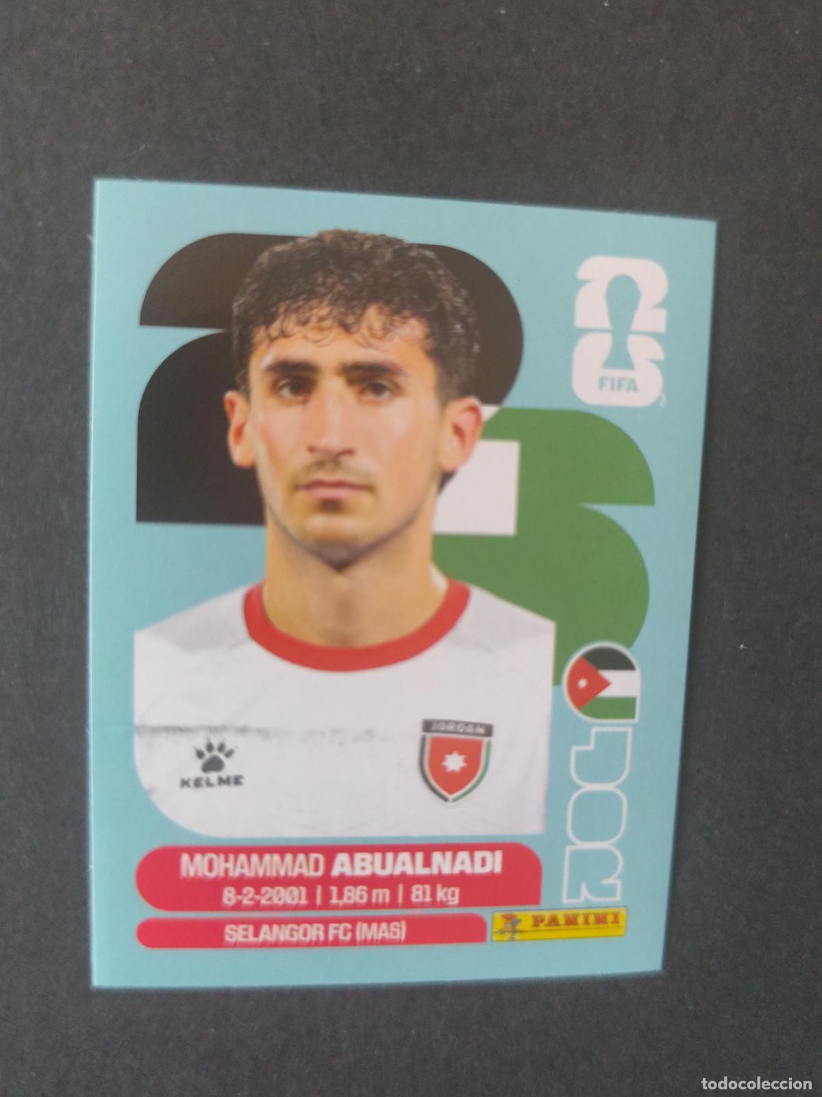 Fu&szlig;ball-Sticker: JOR8 MOHAMMAD ABUALNADI 8 JORDANIA MUNDIAL FIFA WORLD CUP 2026 STICKER PANINI SIN PEGAR