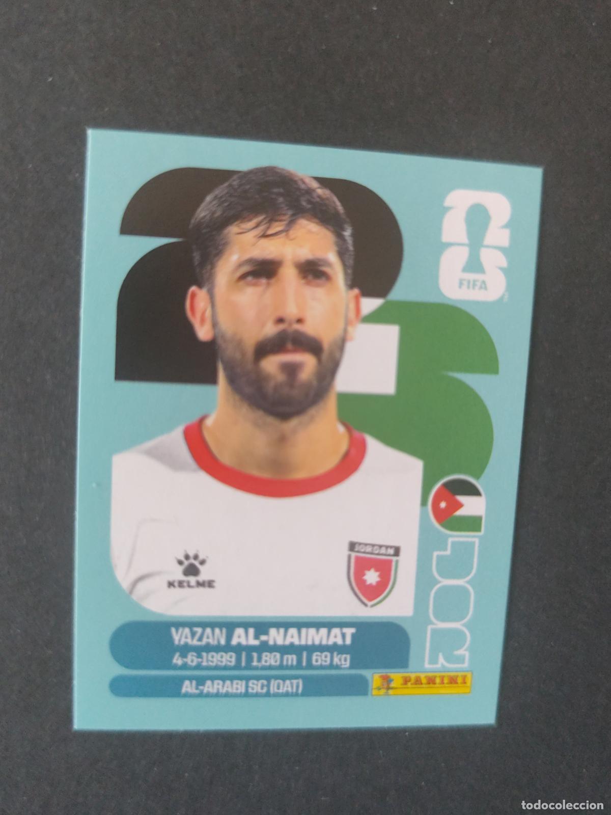 Fu&szlig;ball-Sticker: JOR16 YAZAN AL-NAIMAT 16 JORDANIA MUNDIAL FIFA WORLD CUP 2026 STICKER PANINI SIN PEGAR