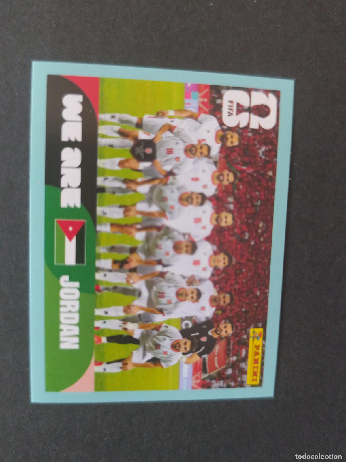 Cromos de Futebol: JOR13 TEAM PHOTO EQUIPO 13 JORDANIA MUNDIAL FIFA WORLD CUP 2026 STICKER PANINI SIN PEGAR