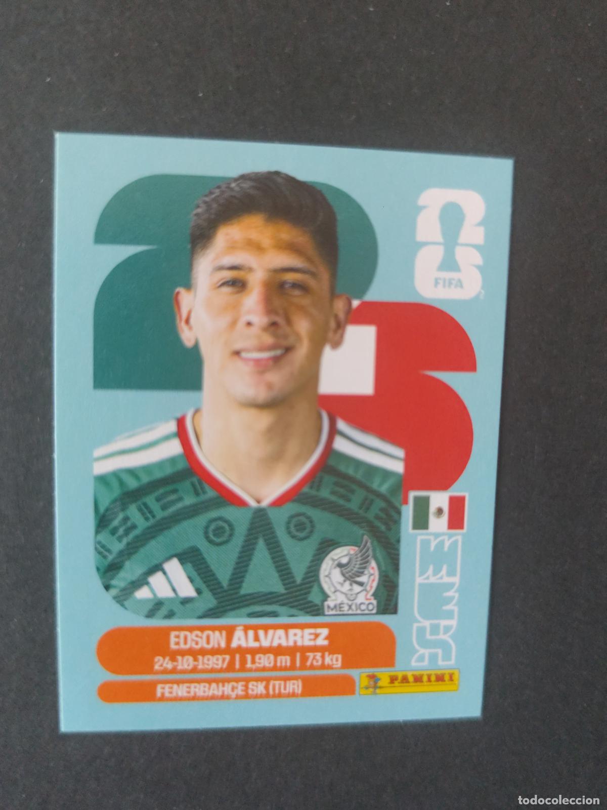 Cartes &agrave; collectionner de Football: MEX10 EDSON &Aacute;LVAREZ 10 M&Eacute;XICO MUNDIAL FIFA WORLD CUP 2026 STICKER PANINI SIN PEGAR