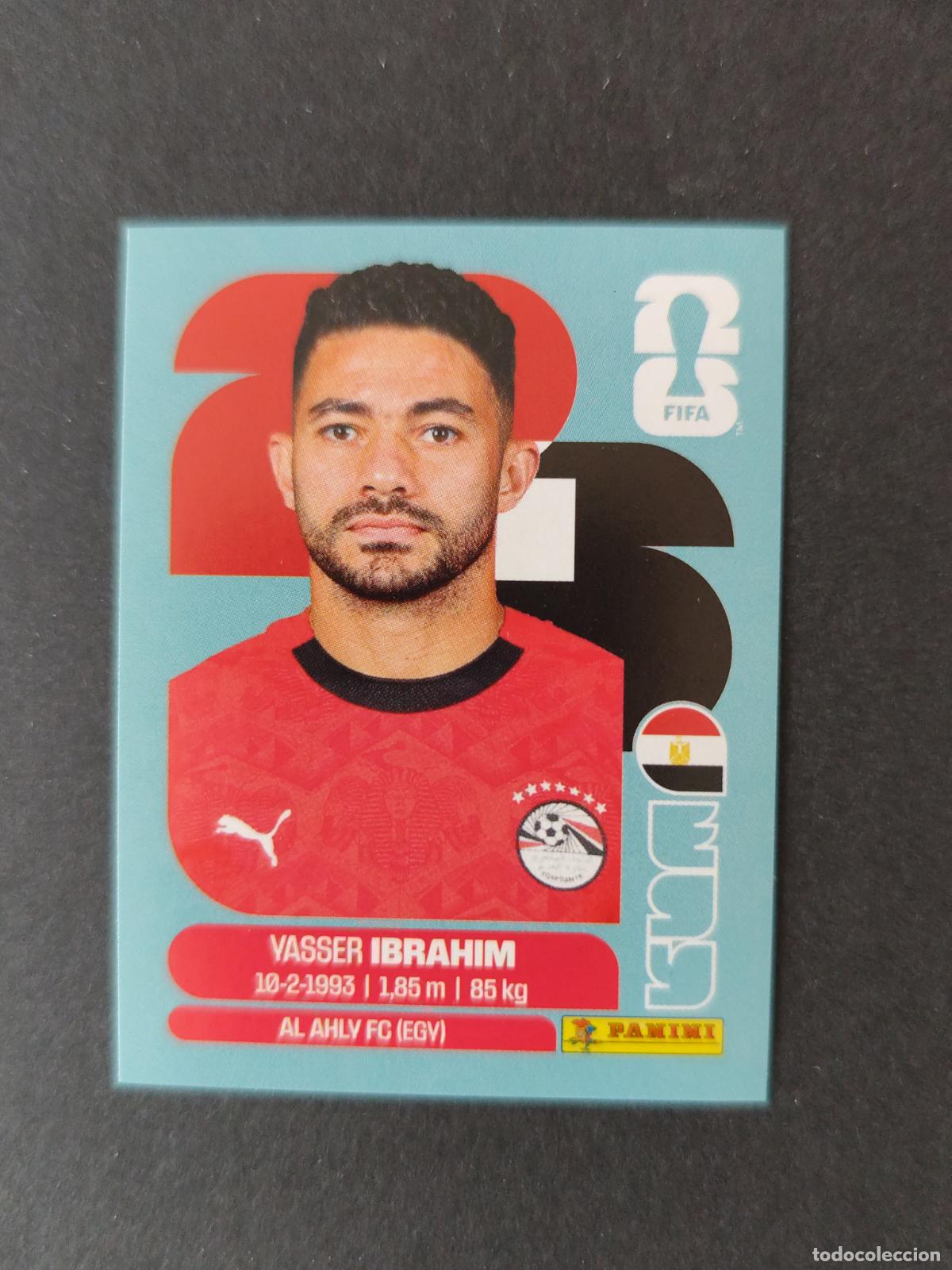Fu&szlig;ball-Sticker: EGY5 YASSER IBRAHIM 5 EGIPTO MUNDIAL FIFA WORLD CUP 2026 STICKER PANINI SIN PEGAR