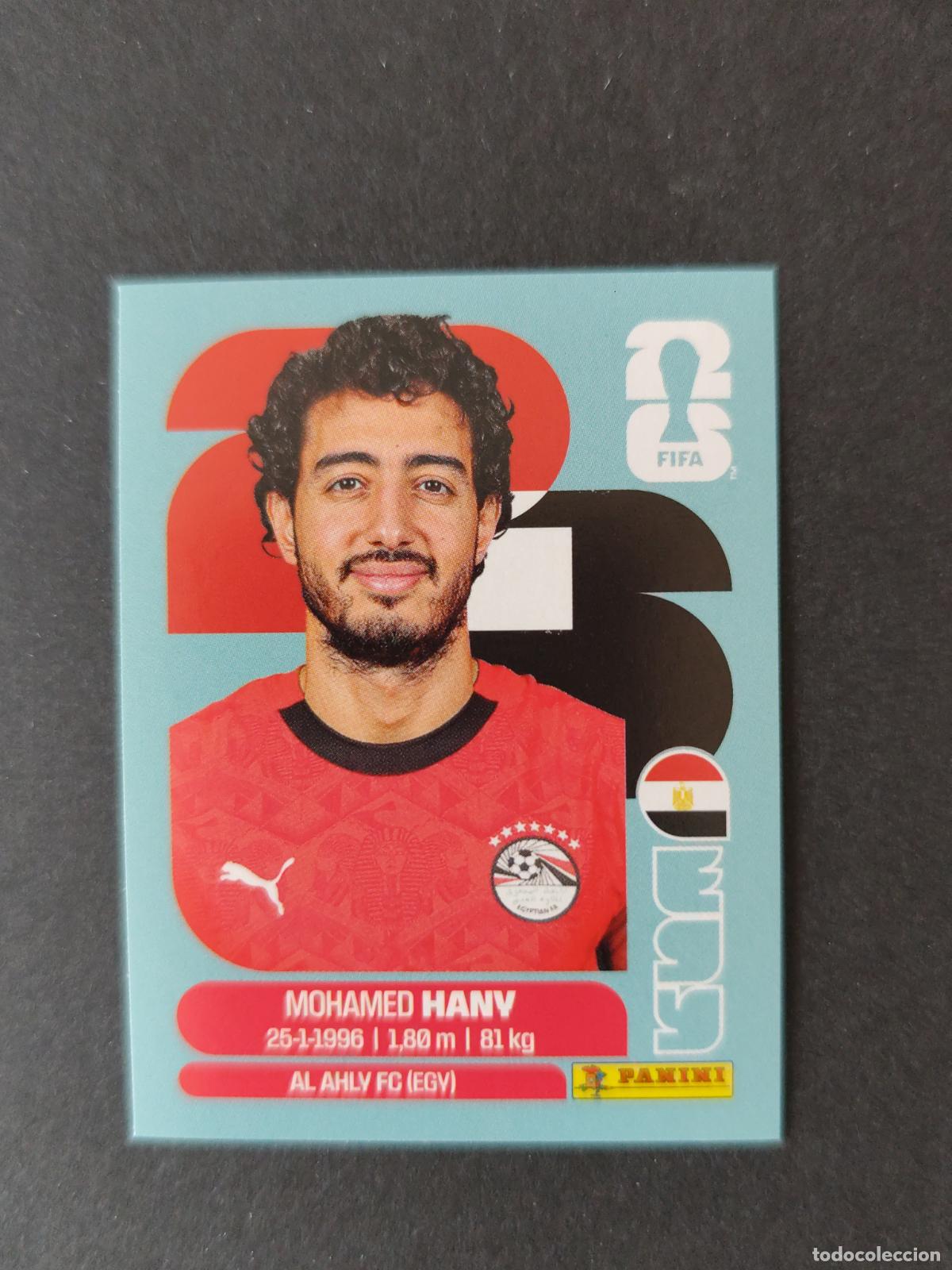 Fu&szlig;ball-Sticker: EGY3 MOHAMED HANY 3 EGIPTO MUNDIAL FIFA WORLD CUP 2026 STICKER PANINI SIN PEGAR
