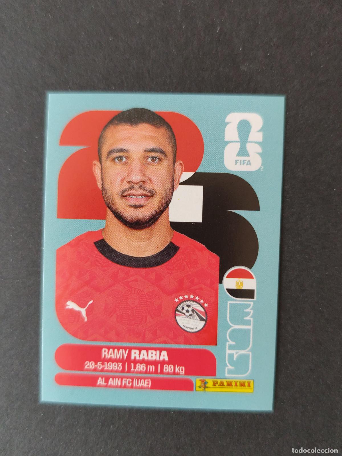 Fu&szlig;ball-Sticker: EGY7 RAMY RABIA 7 EGIPTO MUNDIAL FIFA WORLD CUP 2026 STICKER PANINI SIN PEGAR