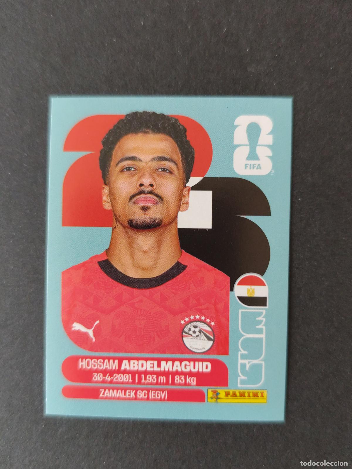 Cartes &agrave; collectionner de Football: EGY8 HOSSAM ABDELMAGUID 8 EGIPTO MUNDIAL FIFA WORLD CUP 2026 STICKER PANINI SIN PEGAR
