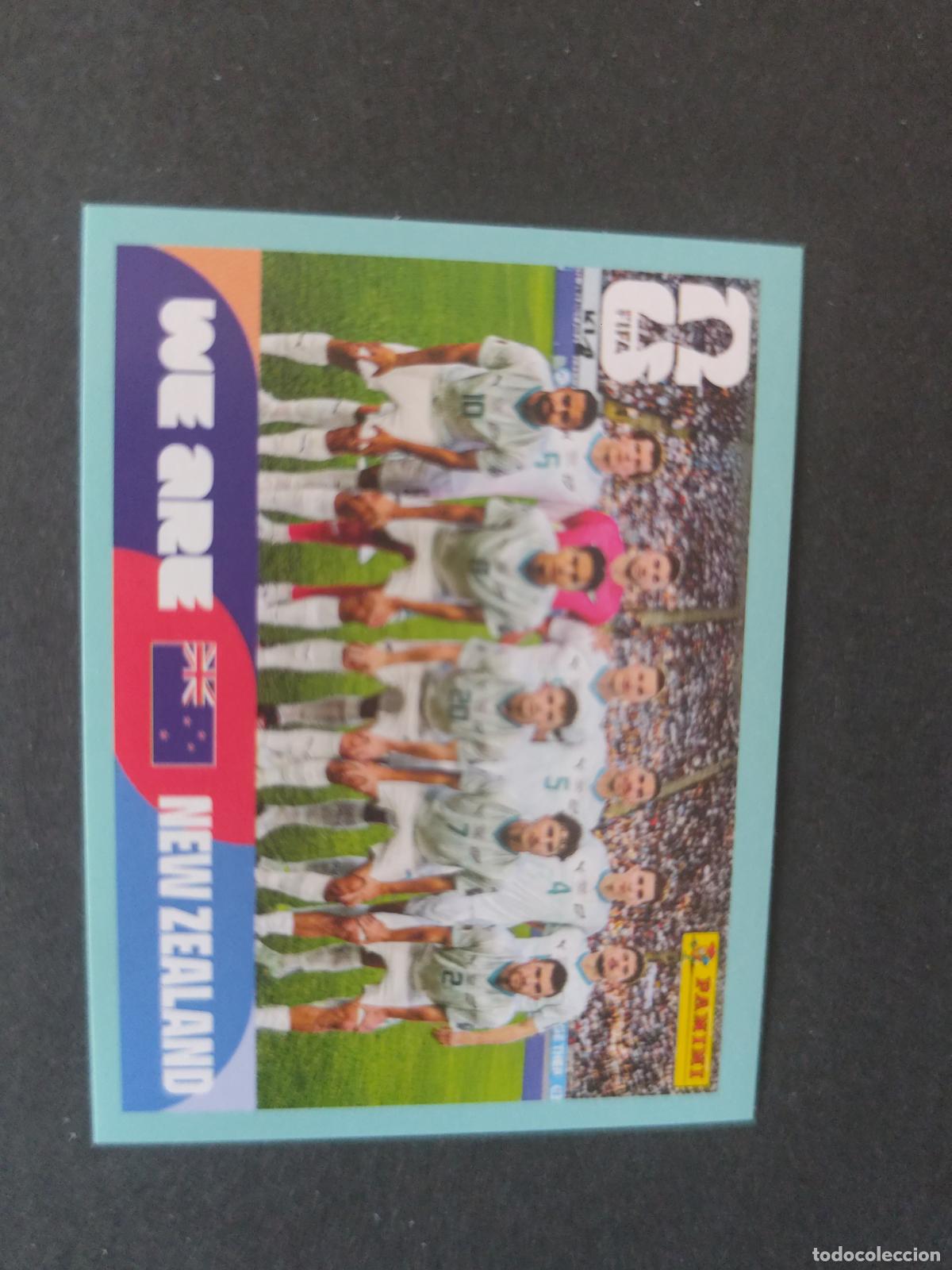 Cartes &agrave; collectionner de Football: NZL13 TEAM PHOTO EQUIPO 13 NUEVA ZELANDA MUNDIAL FIFA WORLD CUP 2026 STICKER PANINI SIN PEGAR