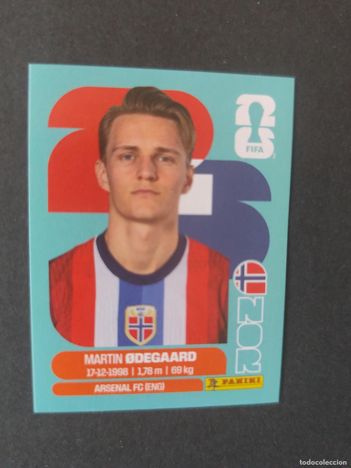 Football Stickers: NOR10 MARTIN &Oslash;DEGAARD 10 NORUEGA MUNDIAL FIFA WORLD CUP 2026 STICKER PANINI SIN PEGAR