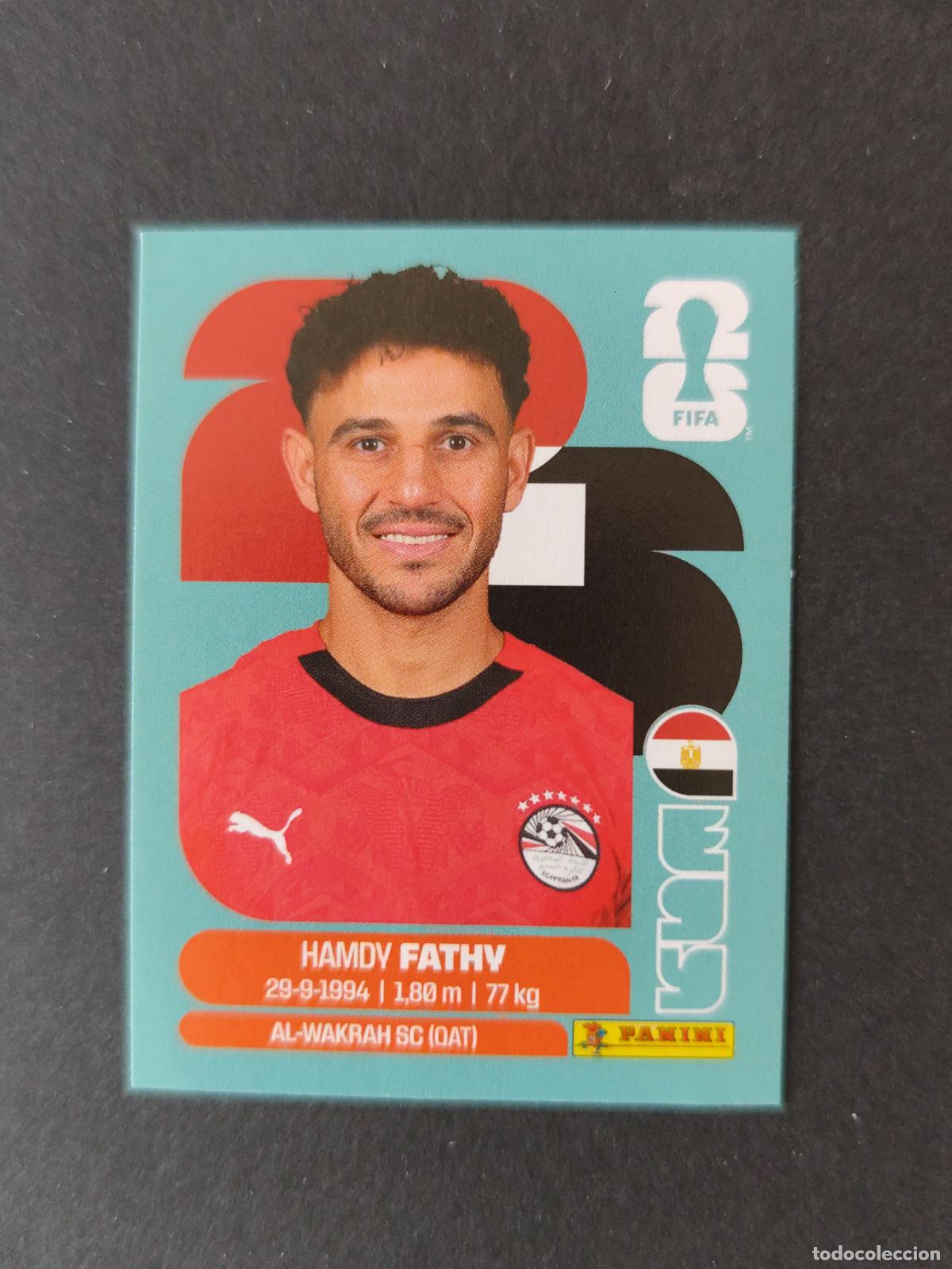 Football Stickers: EGY12 HAMDY FATHY 12 EGIPTO MUNDIAL FIFA WORLD CUP 2026 STICKER PANINI SIN PEGAR