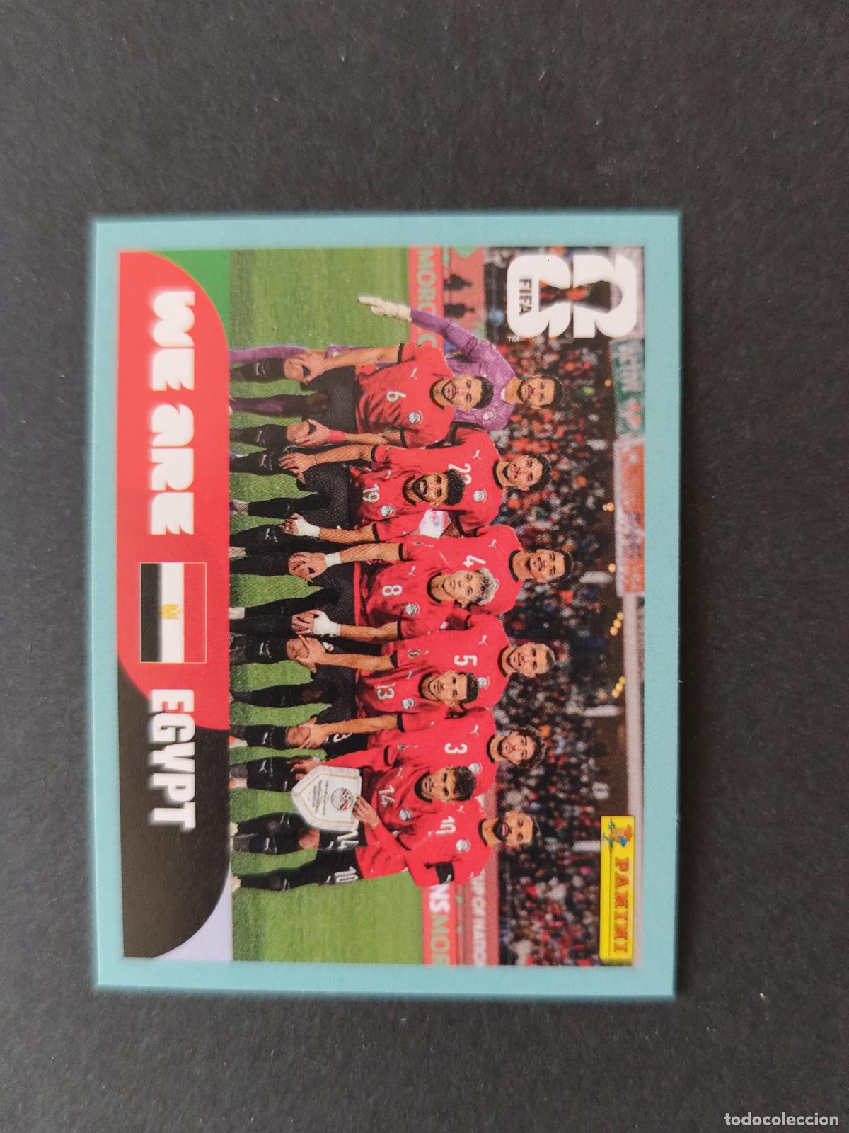 Football Stickers: EGY13 TEAM PHOTO EQUIPO 13 EGIPTO MUNDIAL FIFA WORLD CUP 2026 STICKER PANINI SIN PEGAR