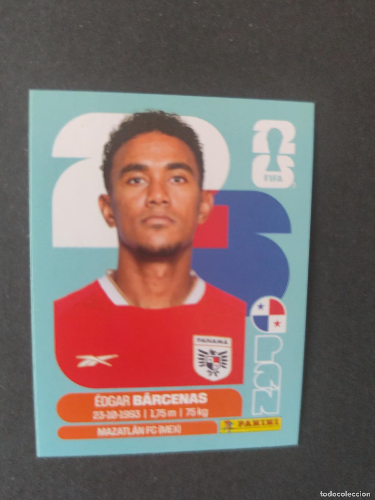 Figurine di Calcio: PAN14 &Eacute;DGAR B&Aacute;RCENAS 14 PANAM&Aacute; MUNDIAL FIFA WORLD CUP 2026 STICKER PANINI SIN PEGAR