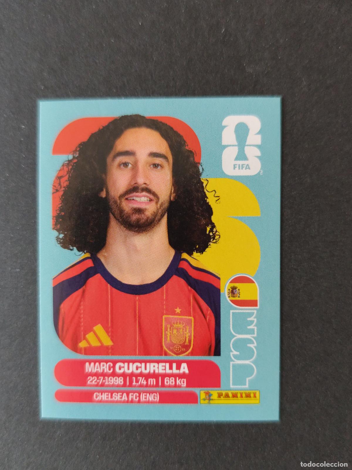 Figurine di Calcio: ESP8 MARC CUCURELLA 8 ESPA&Ntilde;A MUNDIAL FIFA WORLD CUP 2026 STICKER PANINI SIN PEGAR