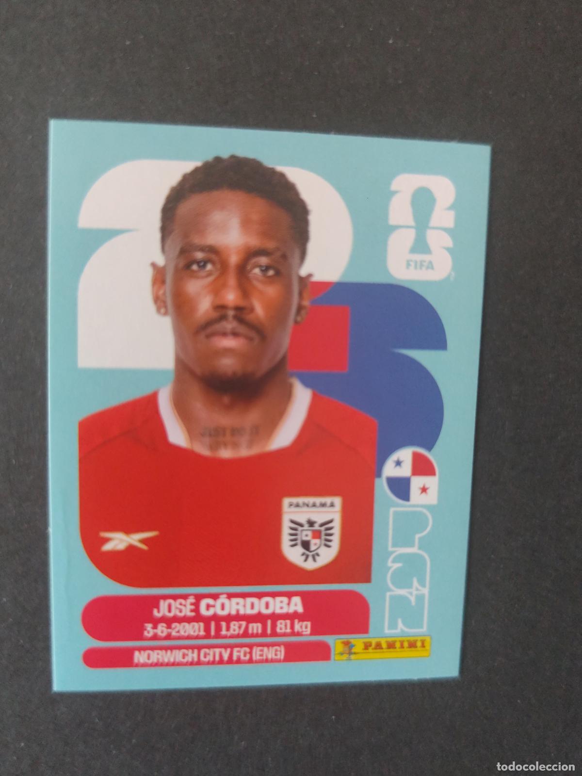 Figurine di Calcio: PAN8 JOS&Eacute; C&Oacute;RDOBA 8 PANAM&Aacute; MUNDIAL FIFA WORLD CUP 2026 STICKER PANINI SIN PEGAR