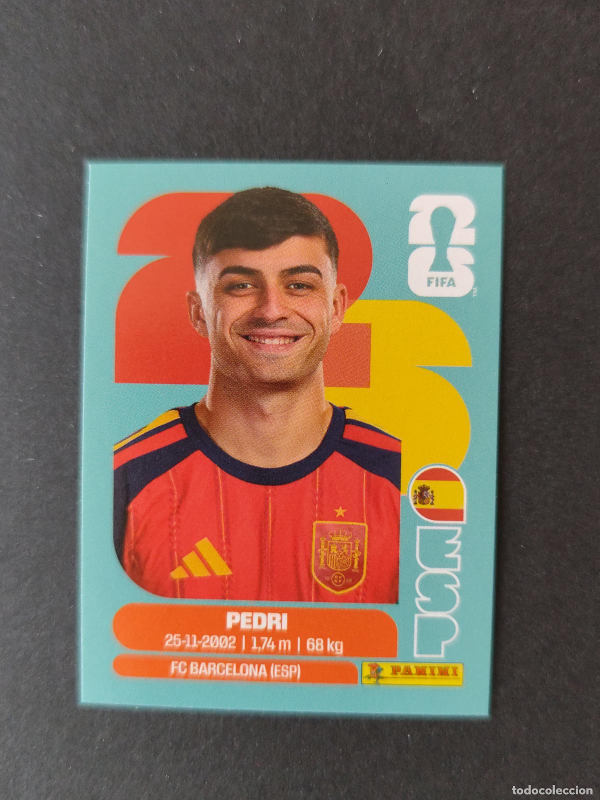 Figurine di Calcio: ESP11 PEDRI 11 ESPA&Ntilde;A MUNDIAL FIFA WORLD CUP 2026 STICKER PANINI SIN PEGAR