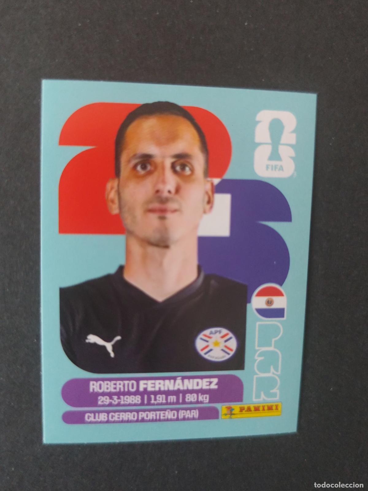 Cartes &agrave; collectionner de Football: PAR2 ROBERTO FERN&Aacute;NDEZ 2 PARAGUAY MUNDIAL FIFA WORLD CUP 2026 STICKER PANINI SIN PEGAR