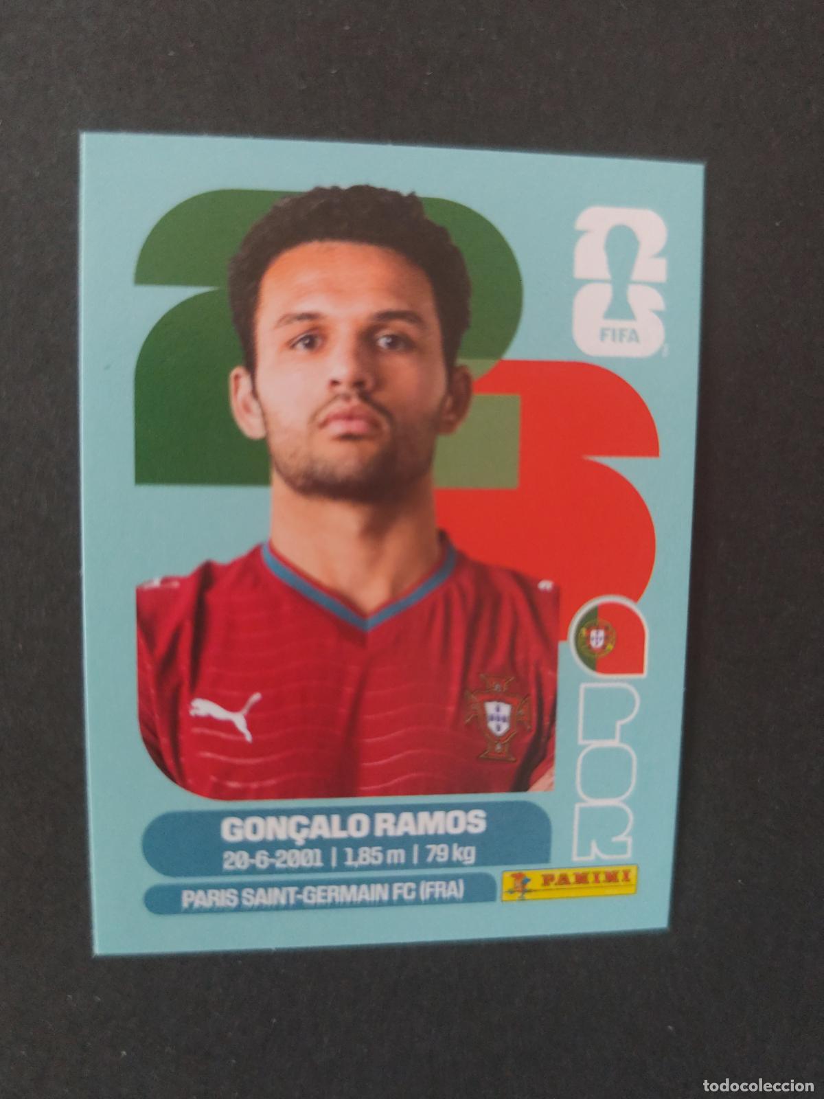 Cartes &agrave; collectionner de Football: POR18 GON&Ccedil;ALO RAMOS 18 PORTUGAL MUNDIAL FIFA WORLD CUP 2026 STICKER PANINI SIN PEGAR