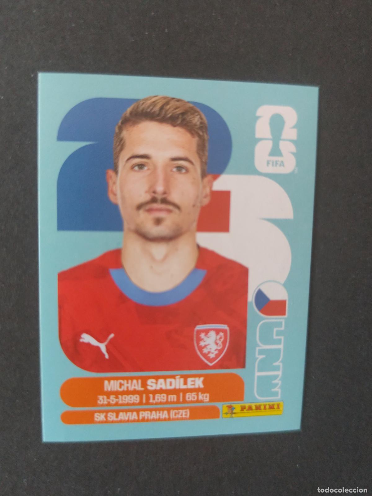 Fu&szlig;ball-Sticker: CZE9 MICHAL SAD&Iacute;LEK 9 REP&Uacute;BLICA CHECA CHEQUIA MUNDIAL FIFA WORLD CUP 2026 STICKER PANINI SIN PEGAR