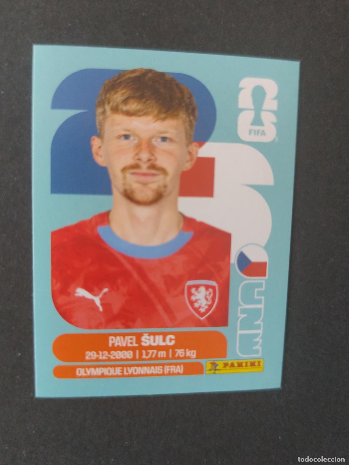 Fu&szlig;ball-Sticker: CZE14 PAVEL &Scaron;ULC 14 REP&Uacute;BLICA CHECA CHEQUIA MUNDIAL FIFA WORLD CUP 2026 STICKER PANINI SIN PEGAR