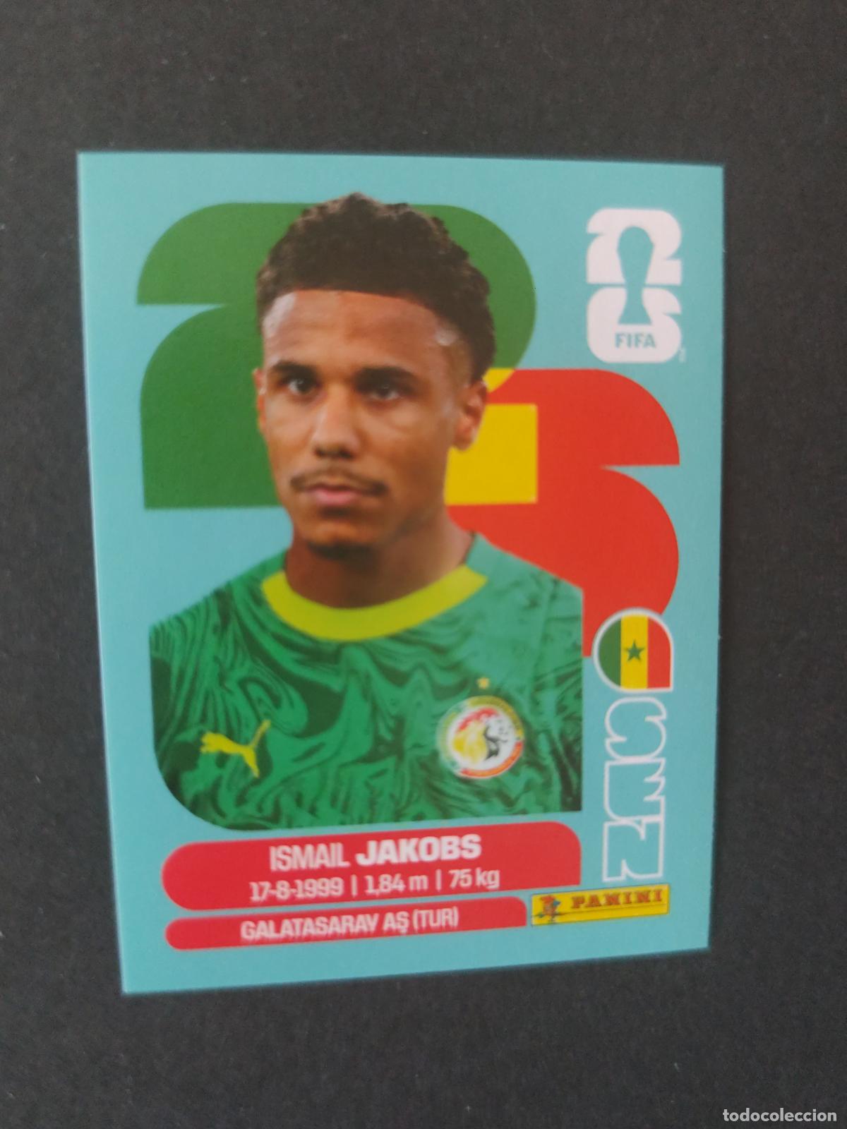 Fu&szlig;ball-Sticker: SEN6 ISMAIL JAKOBS 6 SENEGAL MUNDIAL FIFA WORLD CUP 2026 STICKER PANINI SIN PEGAR