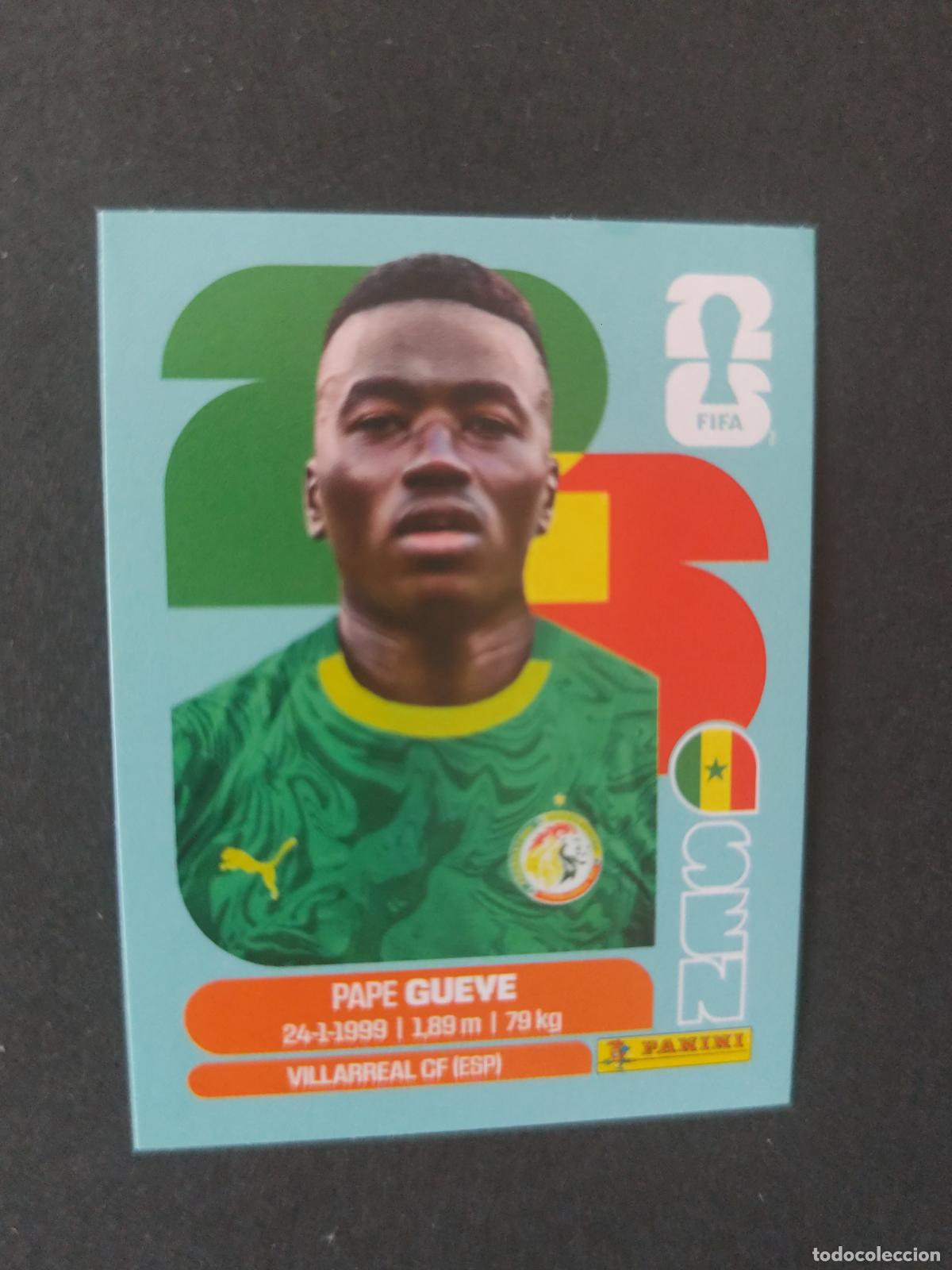 Fu&szlig;ball-Sticker: SEN11 PAPE GUEYE 11 SENEGAL MUNDIAL FIFA WORLD CUP 2026 STICKER PANINI SIN PEGAR