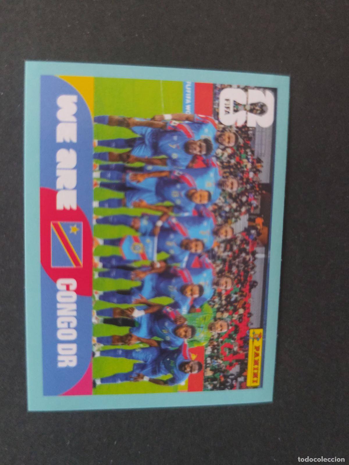 Cromos de F&uacute;tbol: COD13 TEAM PHOTO EQUIPO 13 CONGO MUNDIAL FIFA WORLD CUP 2026 STICKER PANINI SIN PEGAR