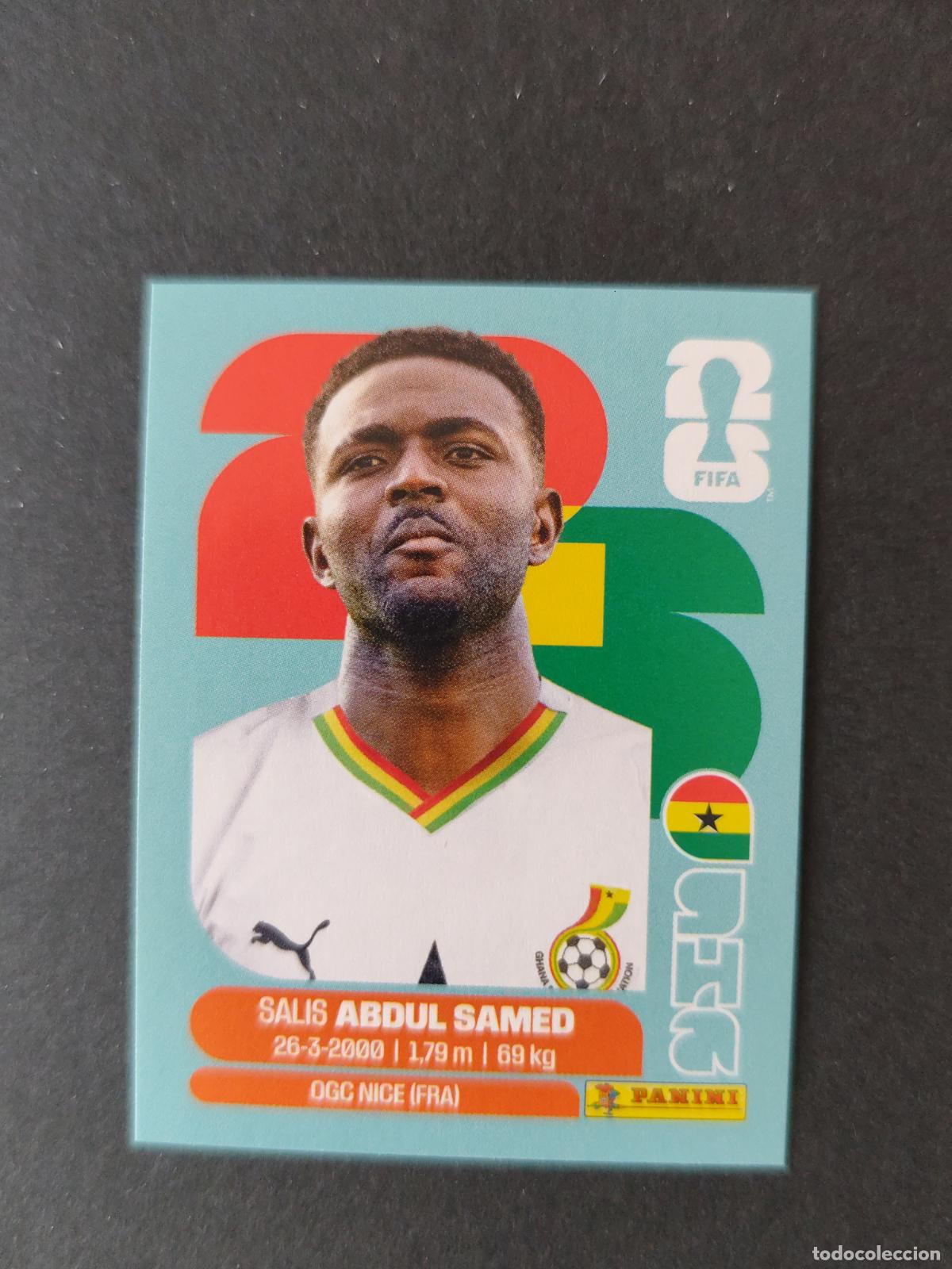 Figurine di Calcio: GHA11 SALIS ABDUL SAMED 11 GHANA MUNDIAL FIFA WORLD CUP 2026 STICKER PANINI SIN PEGAR